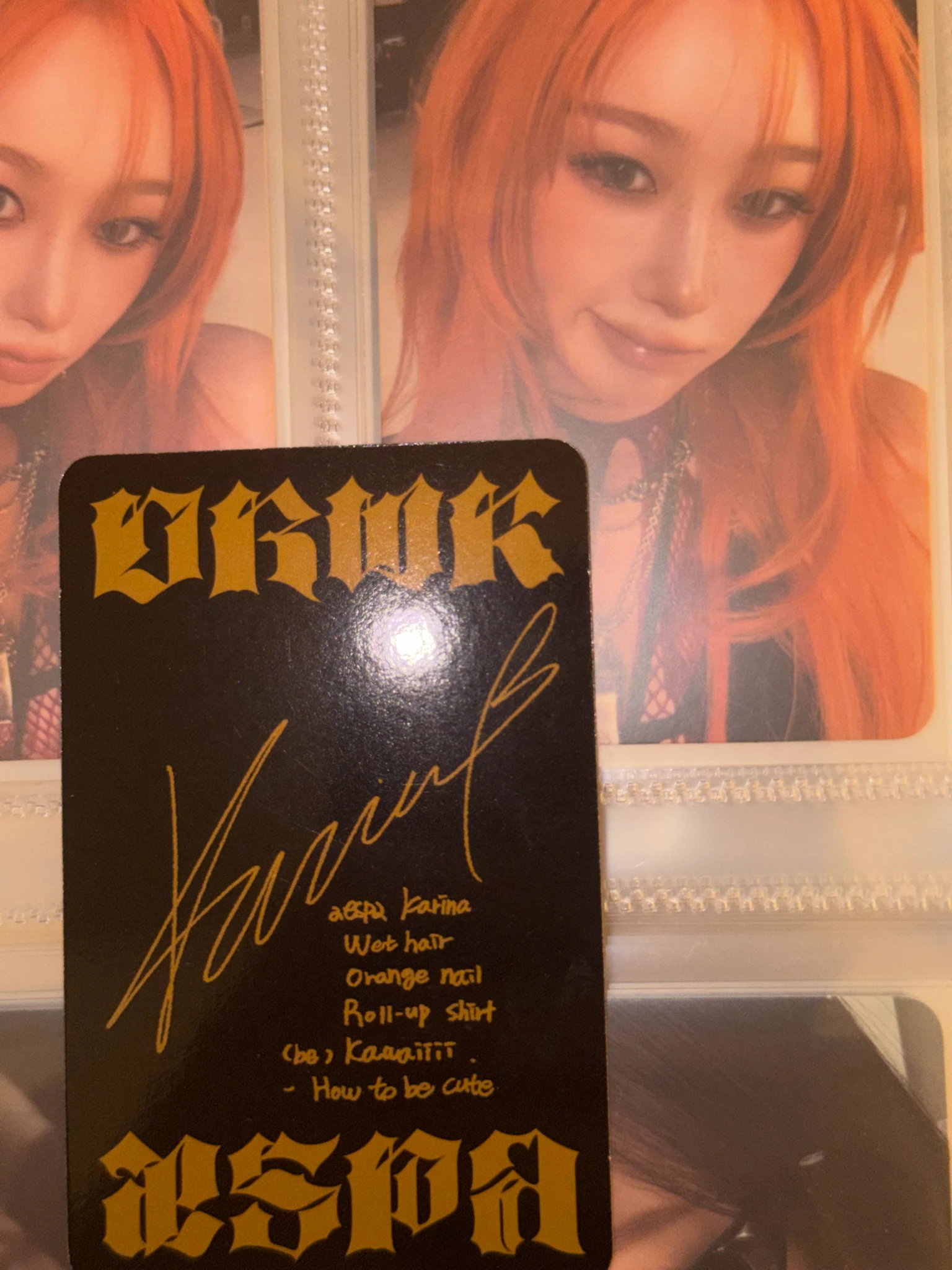 aespa Karina AESPA - Karina - Dirty Work (Target exclusive, Dirty Case ver.) listing photo 7