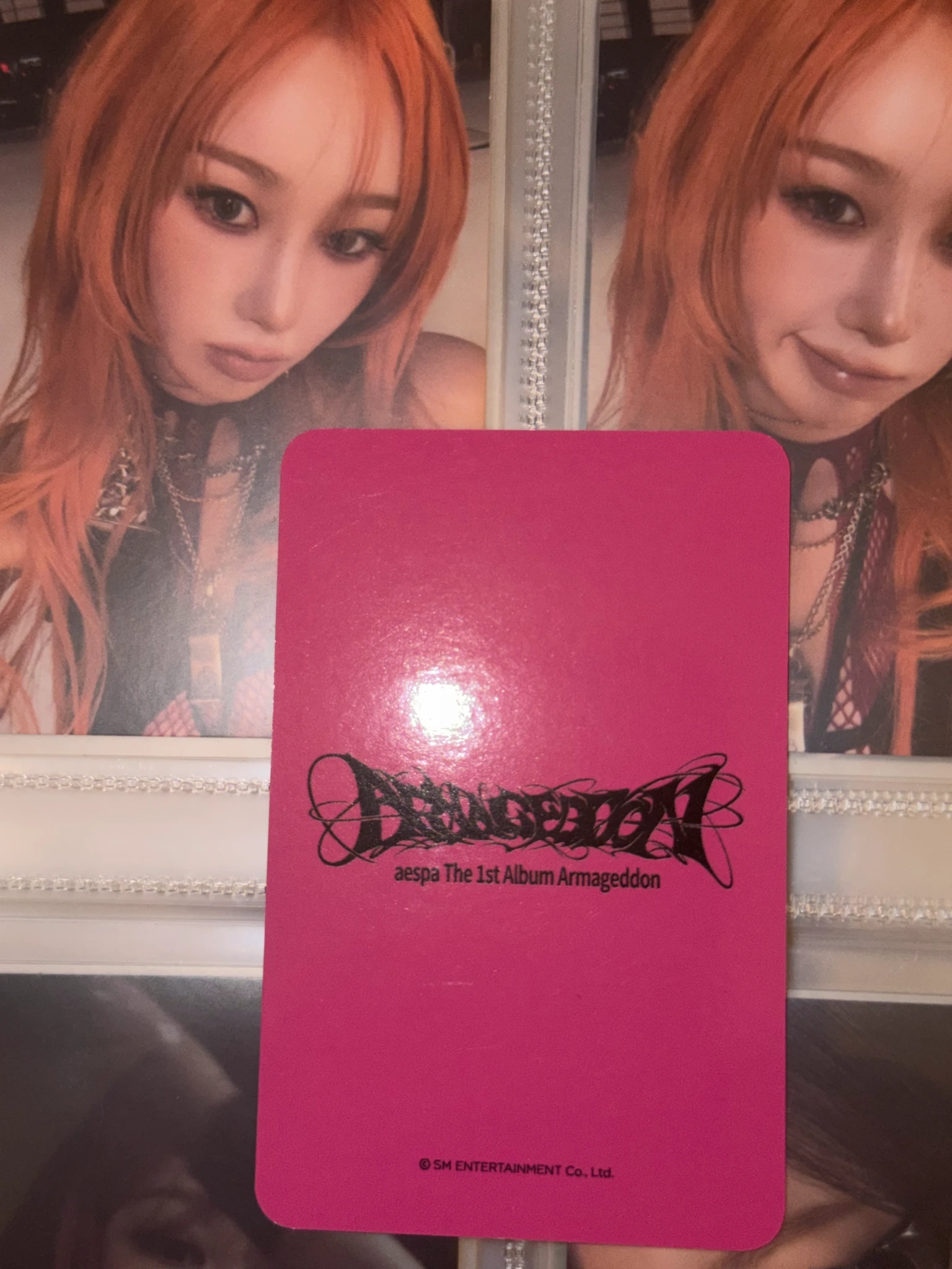 aespa Giselle aespa - Giselle - Armageddon Album withmuu lucky draw listing photo 7
