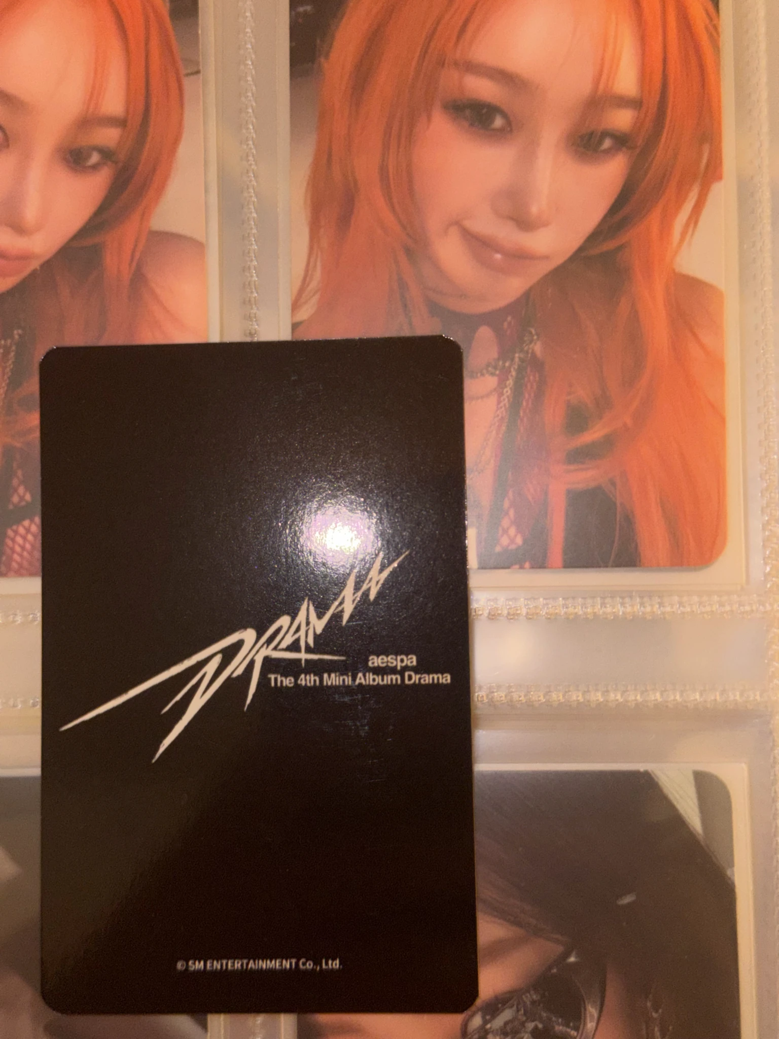 aespa Winter aespa - Winter - Drama Album lucky draw (LD) interasia listing photo 7