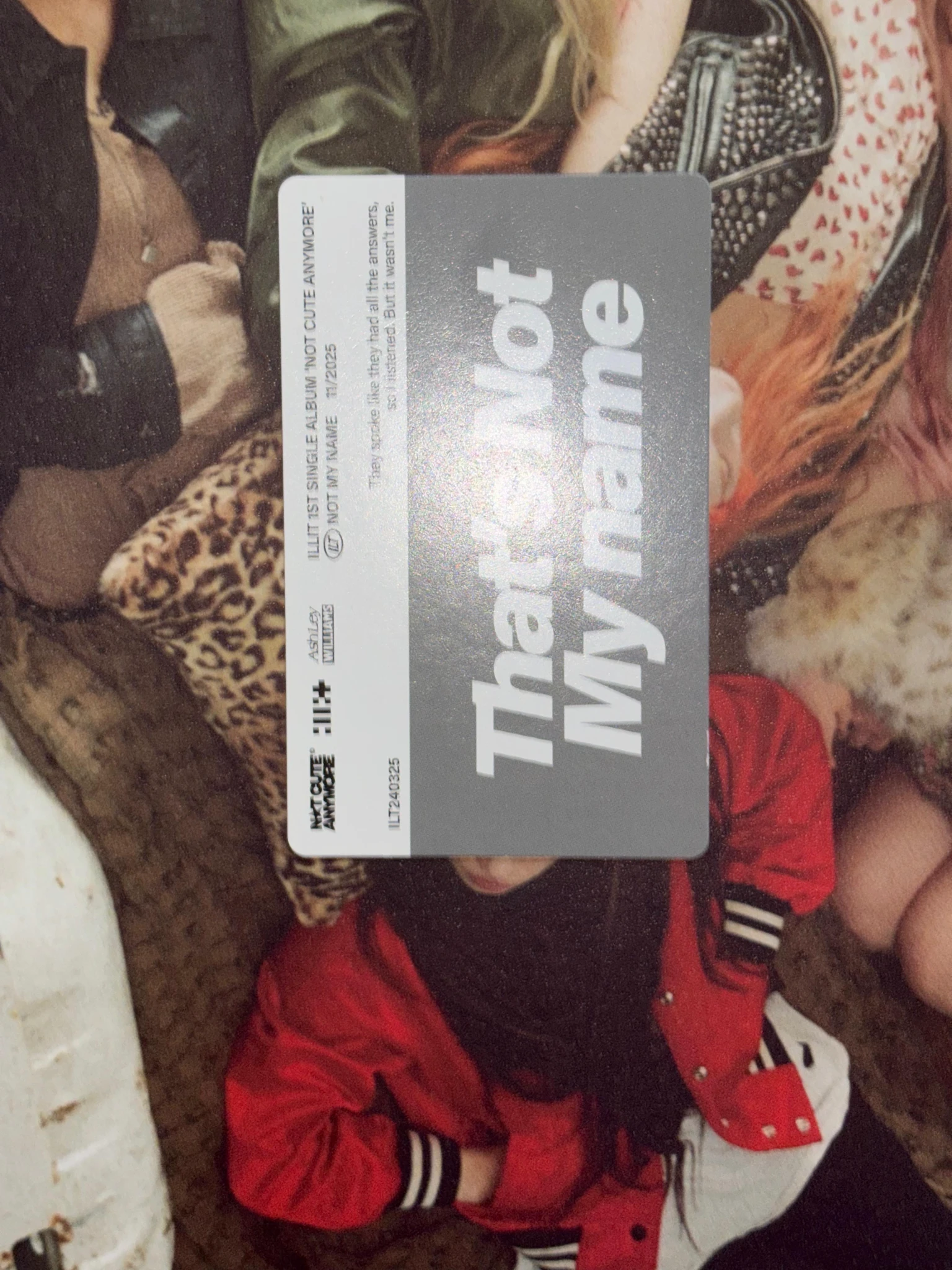 ILLIT Wonhee ILLIT - NOT CUTE ANYMORE Album album photocard not me version listing photo 7