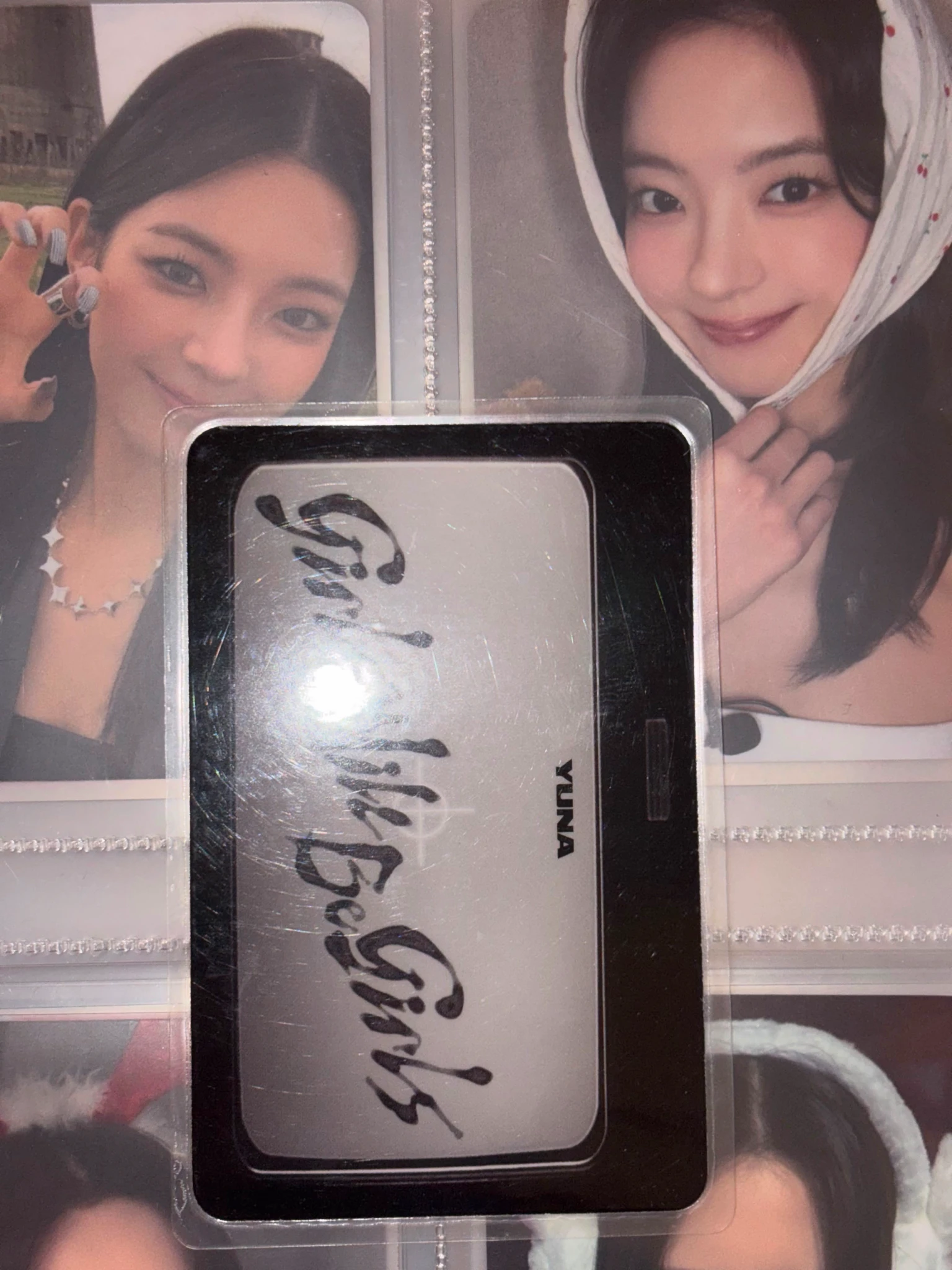ITZY Yuna ITZY - Yuna - Girls Will Be Girls Album album photocard photobook ver. non-selfie concept photocard listing photo 7