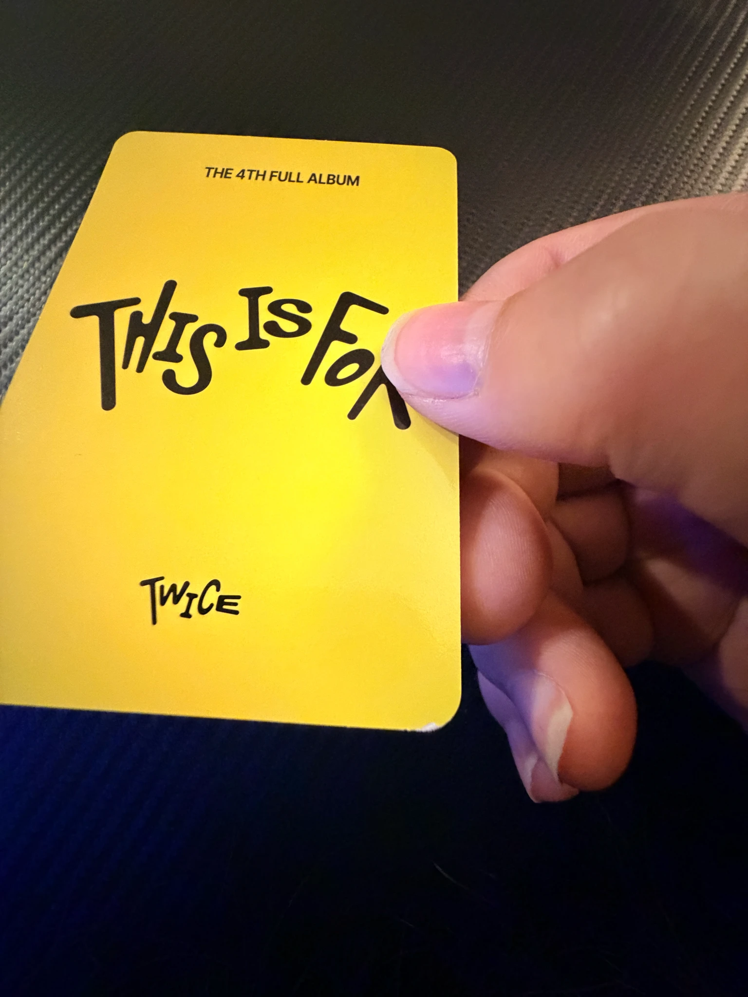 TWICE Tzuyu TWICE-Tzuyu-Album-this is for listing photo 7