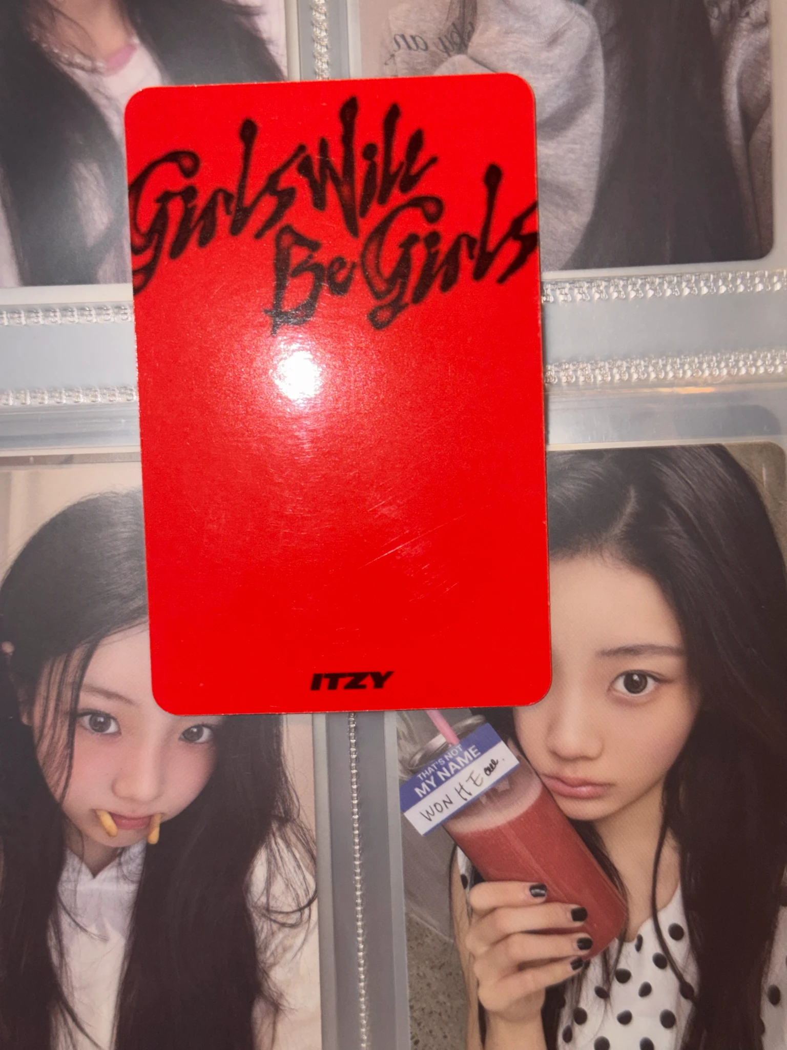 ITZY ITZY - Chaeryeong & Lia - Girls Will Be Girls Album album photocard photobook ver. listing photo 7