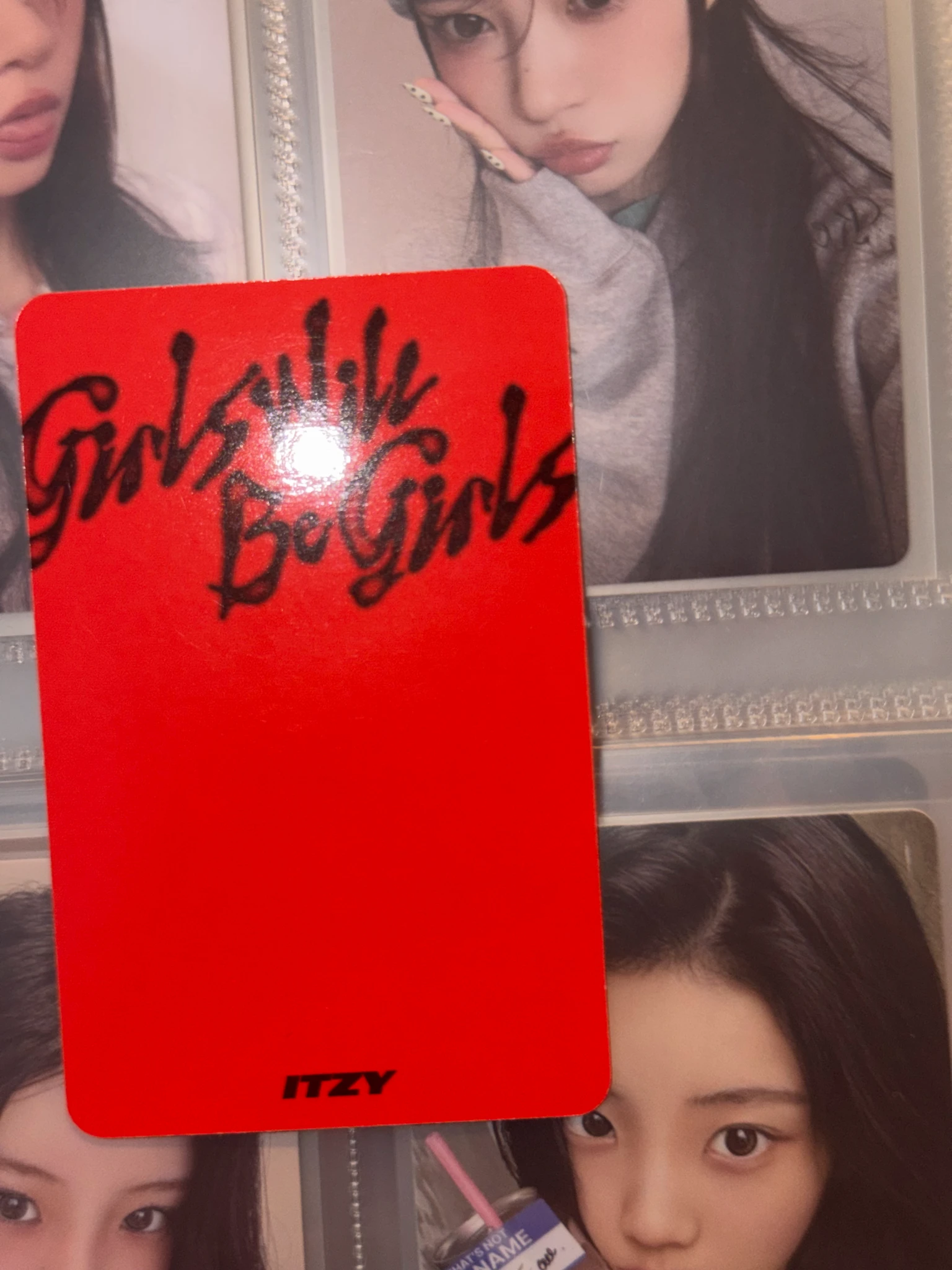 ITZY ITZY - Ryujin & Yuna - Girls Will Be Girls Album album photocard photobook ver. listing photo 7