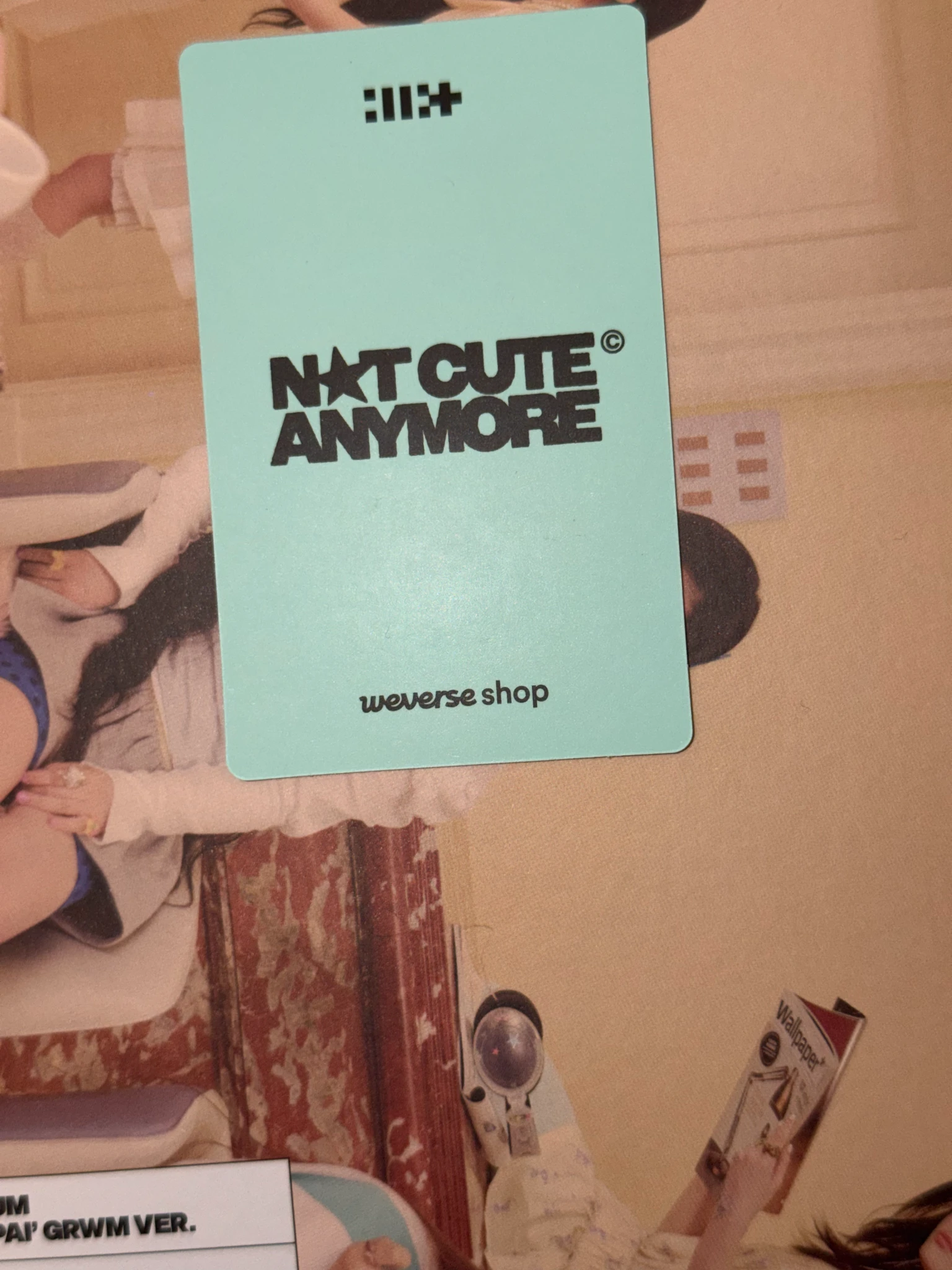 ILLIT Moka ILLIT - Moka - NOT CUTE ANYMORE Album pre-order benefit (pob) weverse shop global (wvg) listing photo 7