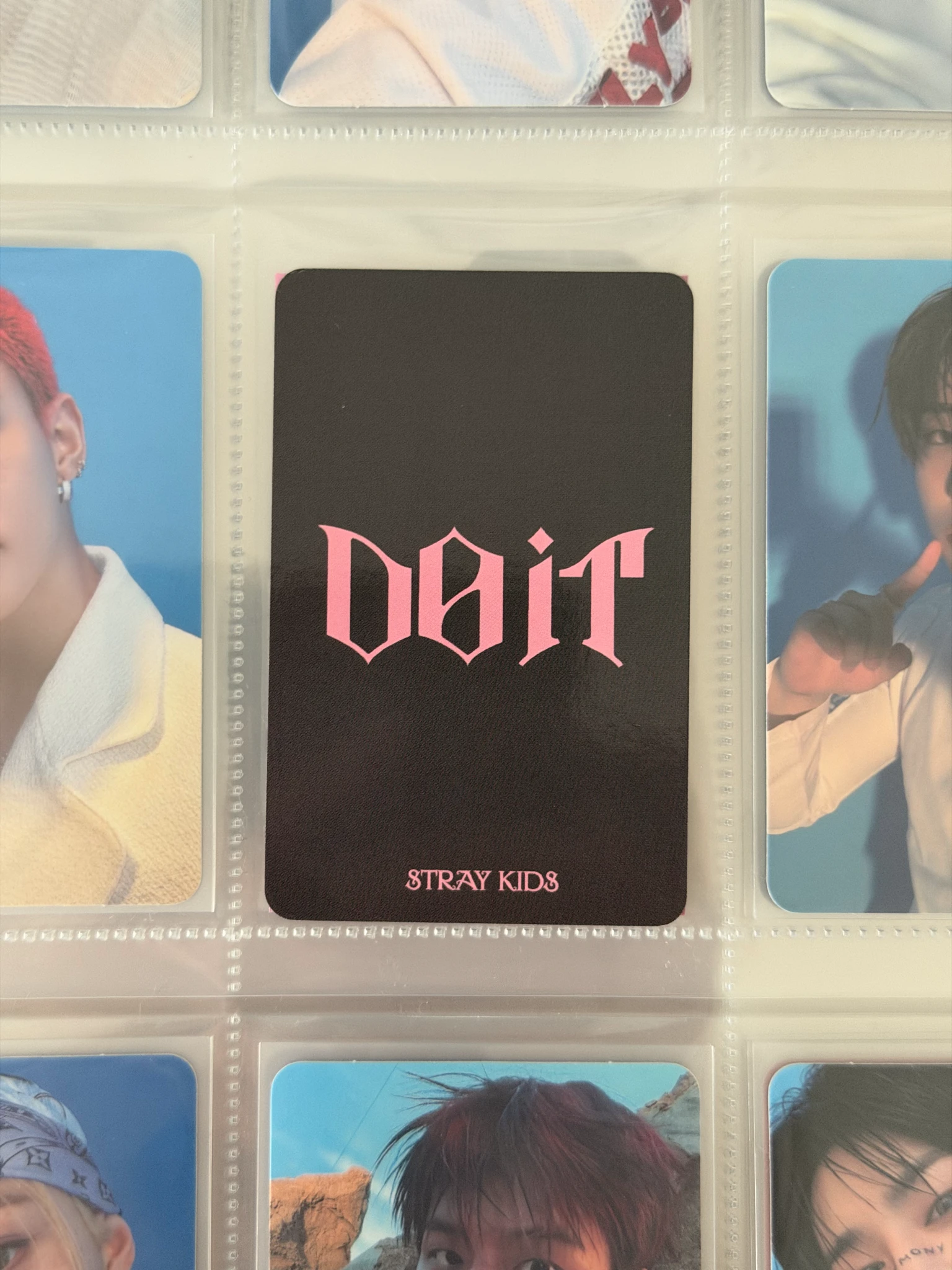 Stray Kids Hyunjin Stray Kids - Hyunjin - Do It Album pre-order benefit (pob) blue dream media (bdm) listing photo 7