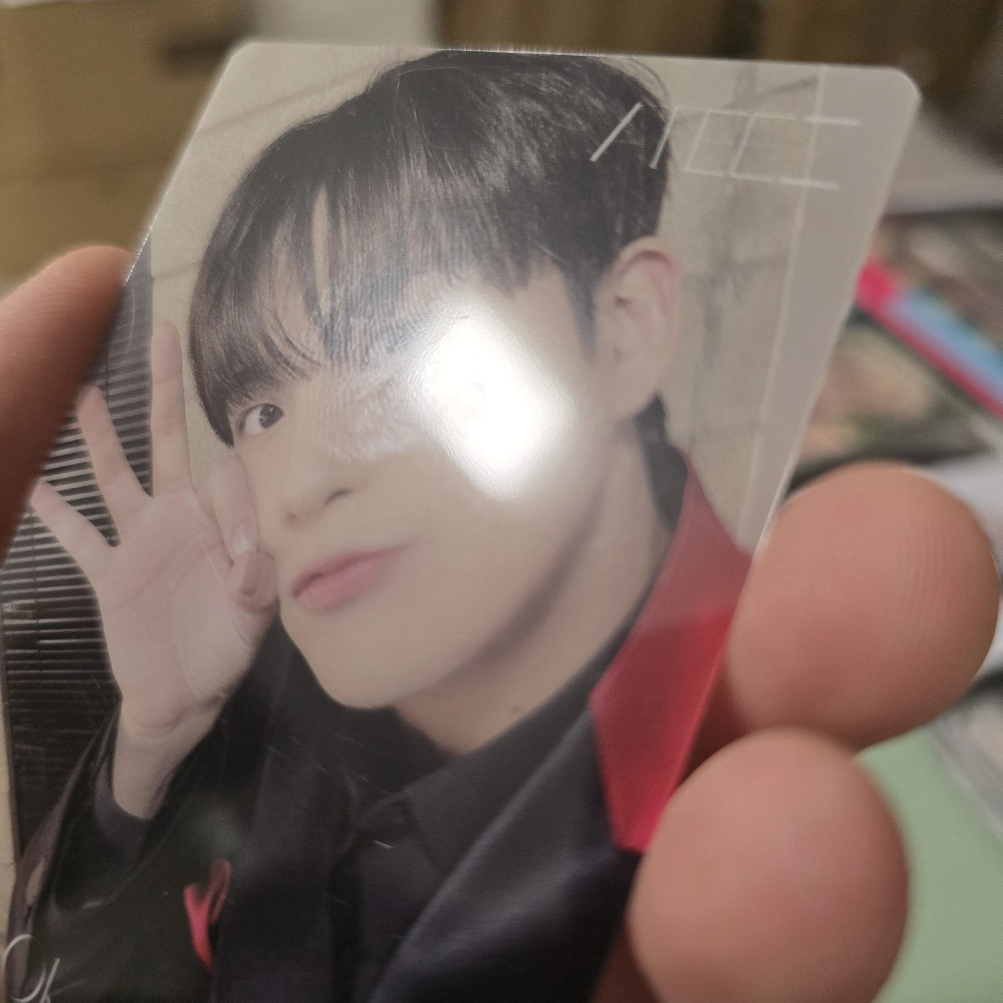 ATEEZ Jongho ATEEZ - Jongho - NOT OKAY Album hmv pob (pre-order benefit) transparent listing photo 7