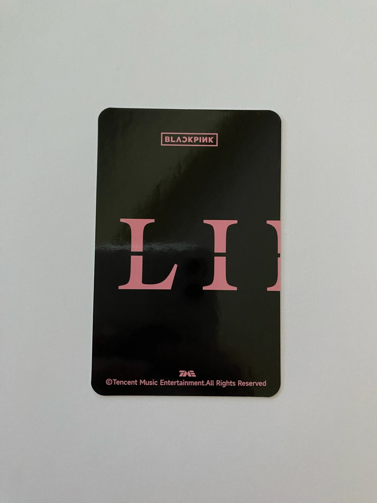 BLACKPINK Rosé BLACKPINK - Rosé - Deadline Album lucky draw (LD) qq music 2 star listing photo 7