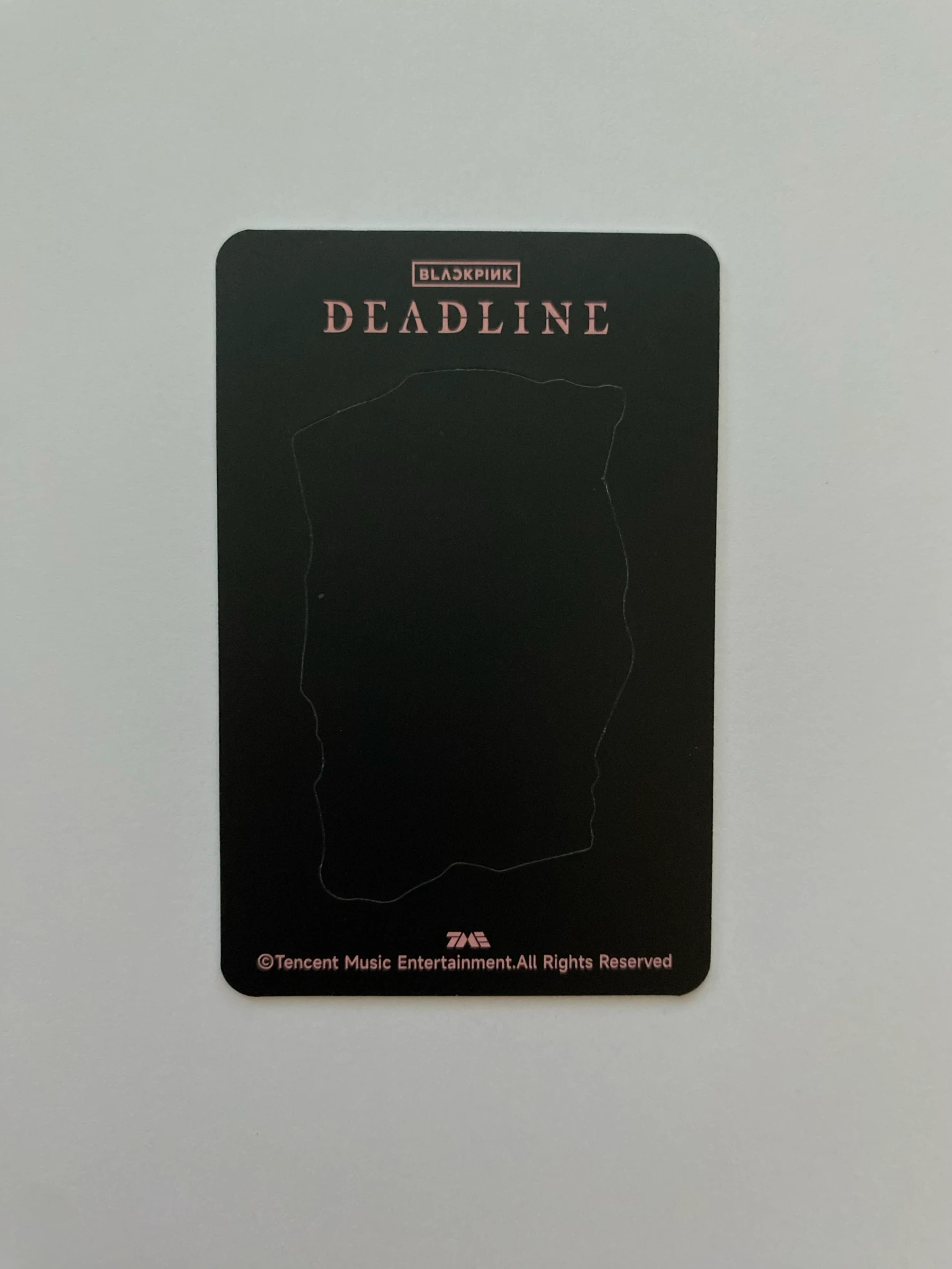 BLACKPINK Rosé BLACKPINK - Rosé - Deadline Album lucky draw (LD) qq music 4 star listing photo 7