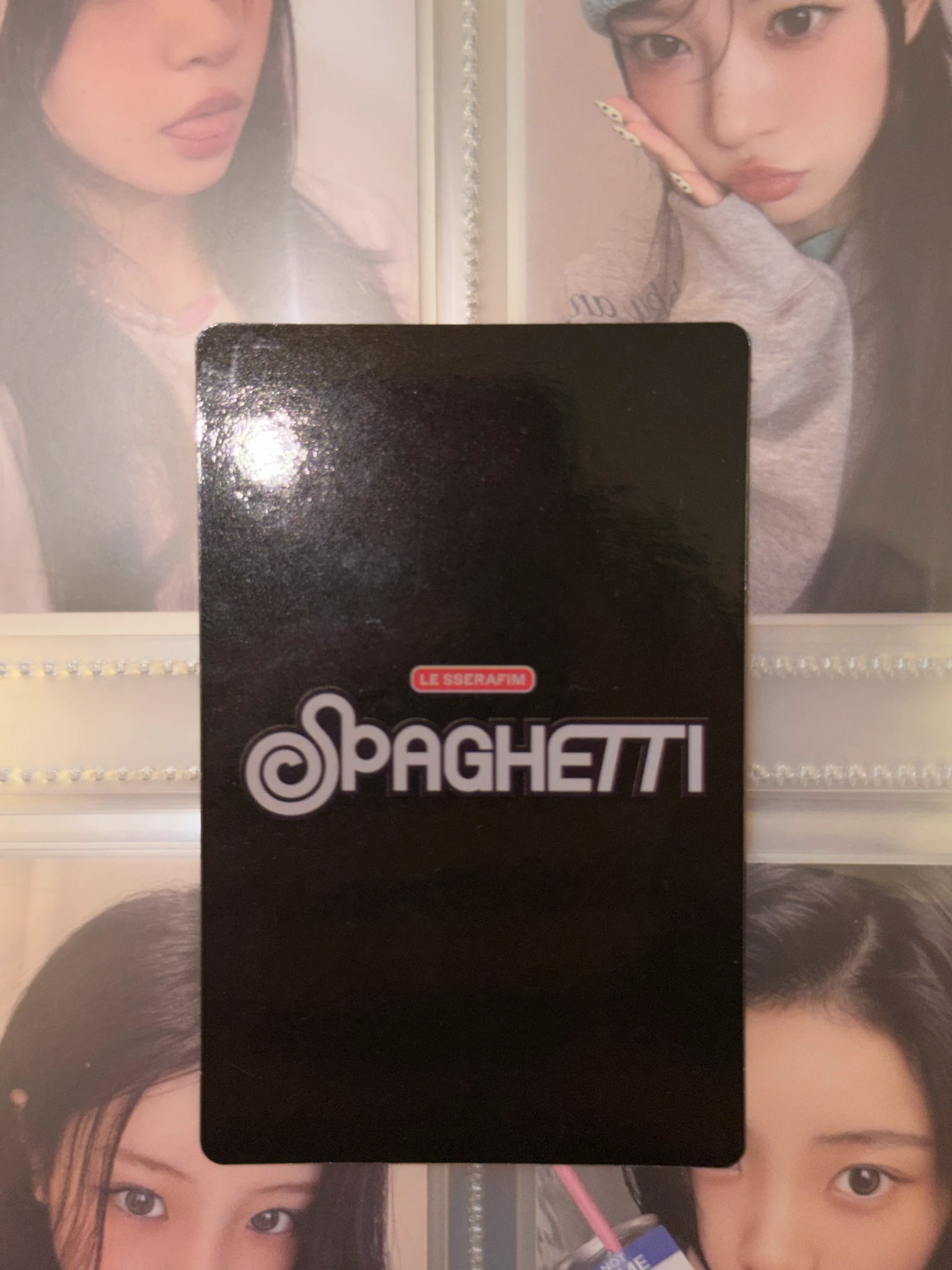 LE SSERAFIM Huh Yunjin LE SSERAFIM - Huh Yunjin - SPAGHETTI Album m2u fansign listing photo 7