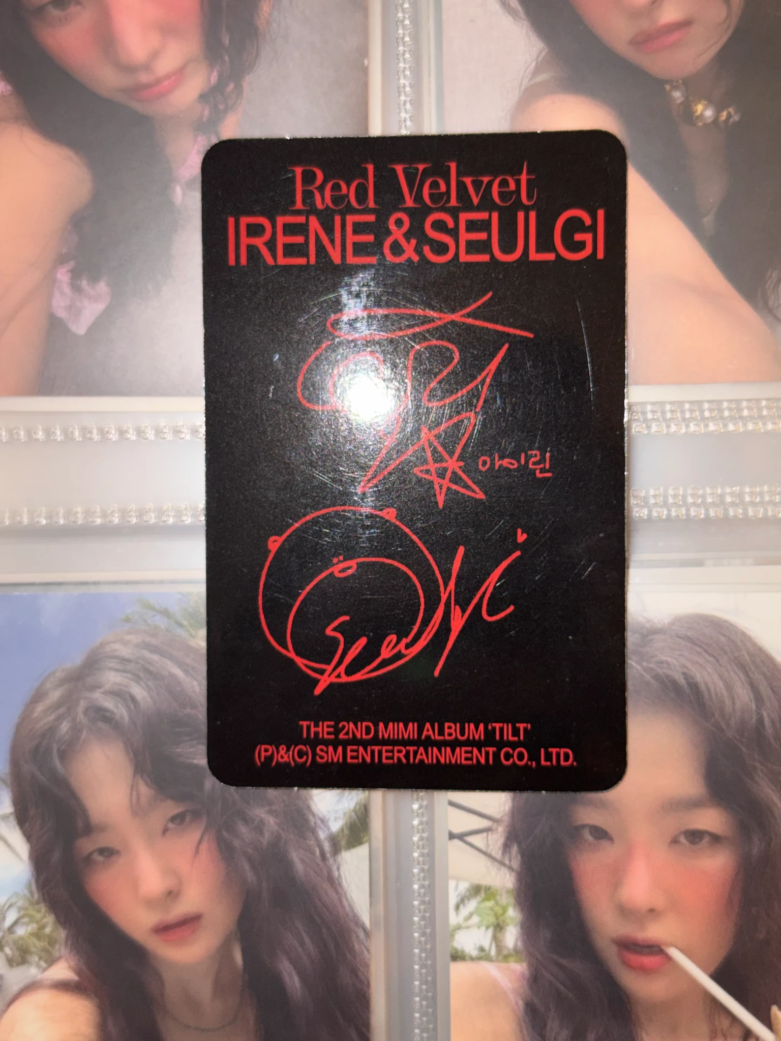 Red Velvet Red Velvet — IRENE & SEULGI - Tilt Album album photocard listing photo 8