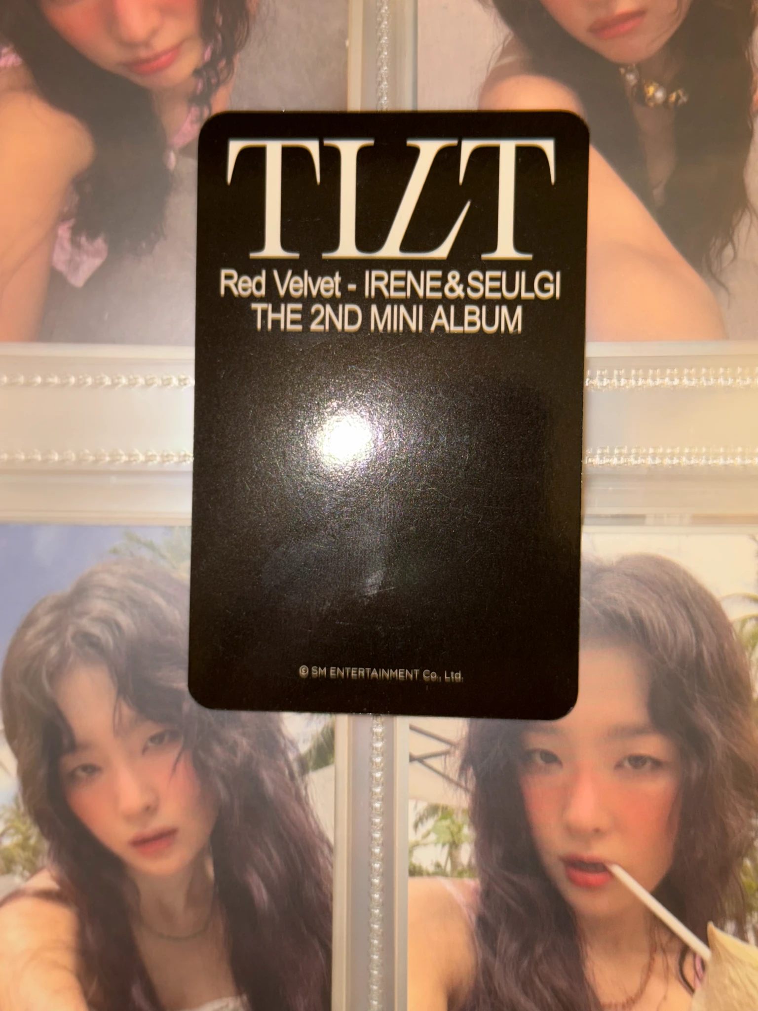Red Velvet Seulgi Red Velvet - Seulgi - Tilt Album ktown4u fansign listing photo 8