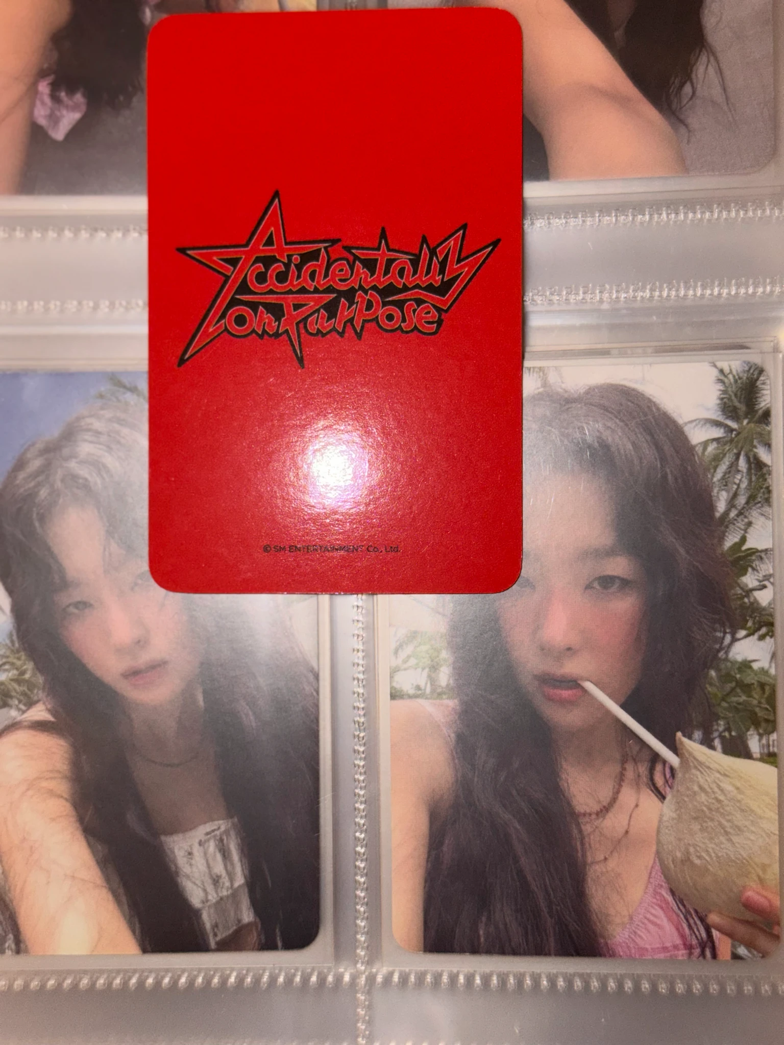 Red Velvet Seulgi Red Velvet - Seulgi - Accidentally On Purpose Album pob (pre-order benefit) withmuu listing photo 8