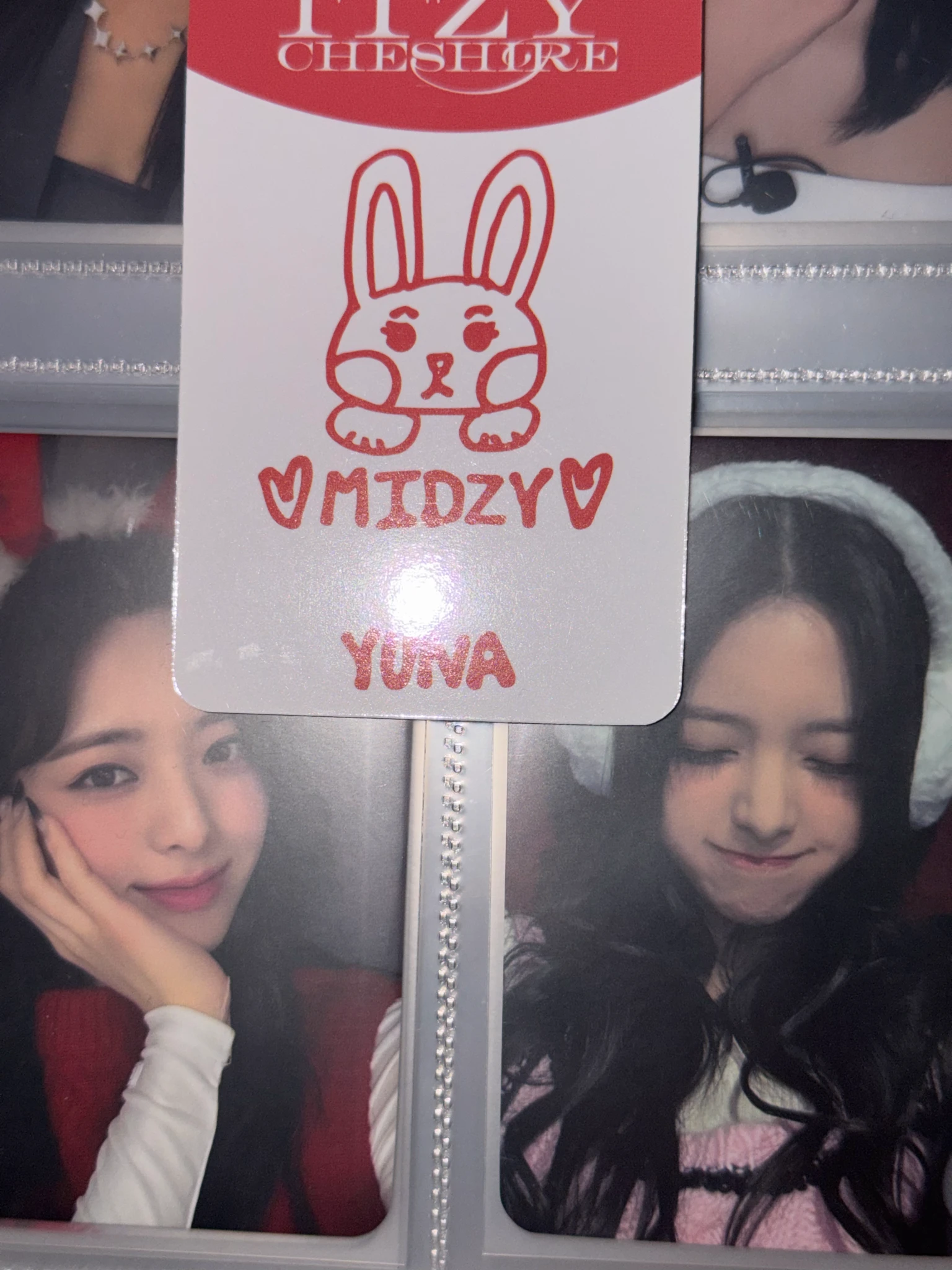 ITZY Yuna ITZY - Yuna - Cheshire Album soundwave fansign video call round 3 listing photo 8