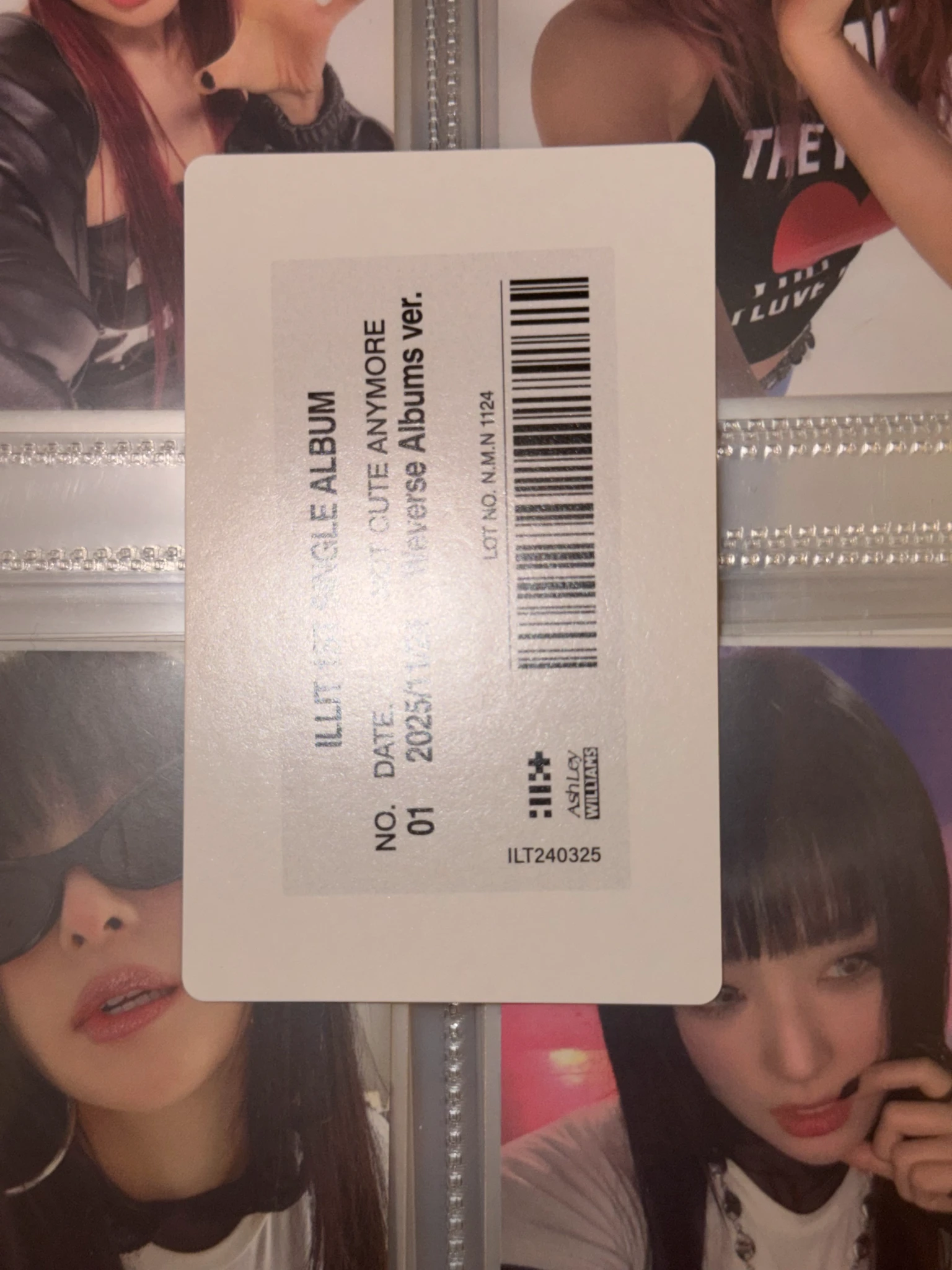 ILLIT Moka ILLIT - NOT CUTE ANYMORE Album weverse album version album photocard listing photo 8
