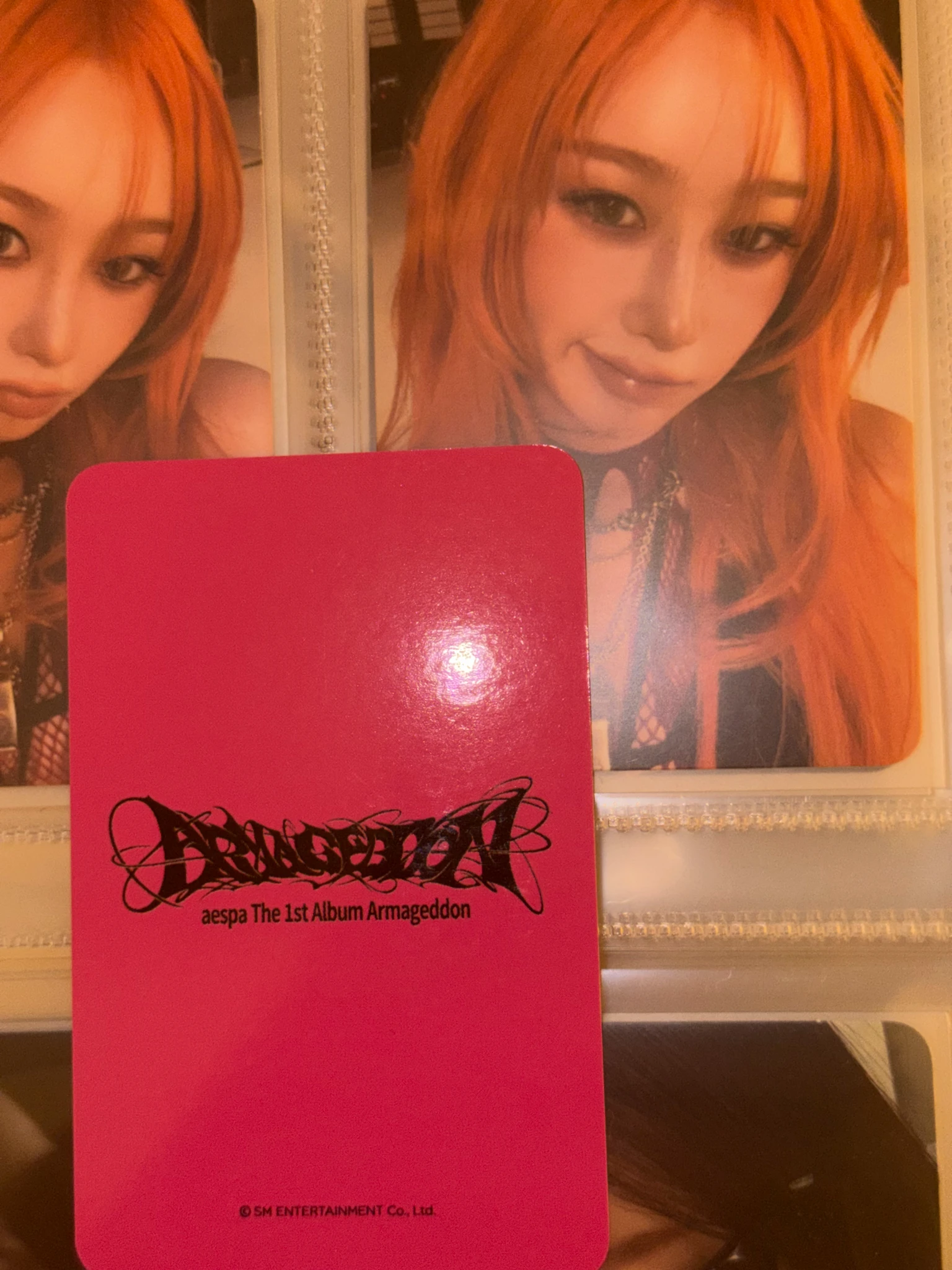 aespa Giselle aespa - Giselle - Armageddon Album withmuu lucky draw listing photo 8