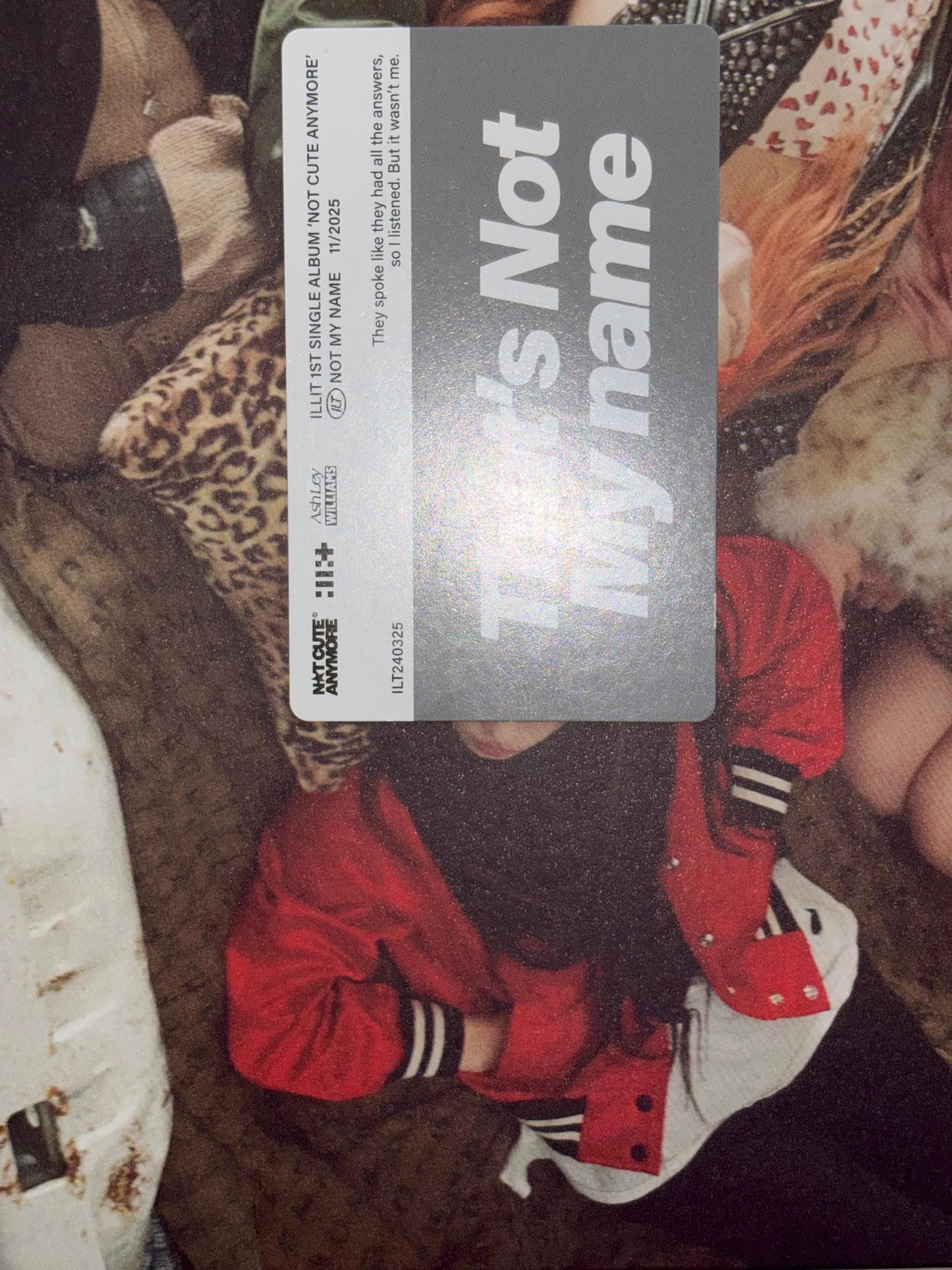 ILLIT Wonhee ILLIT - NOT CUTE ANYMORE Album album photocard not me version listing photo 8