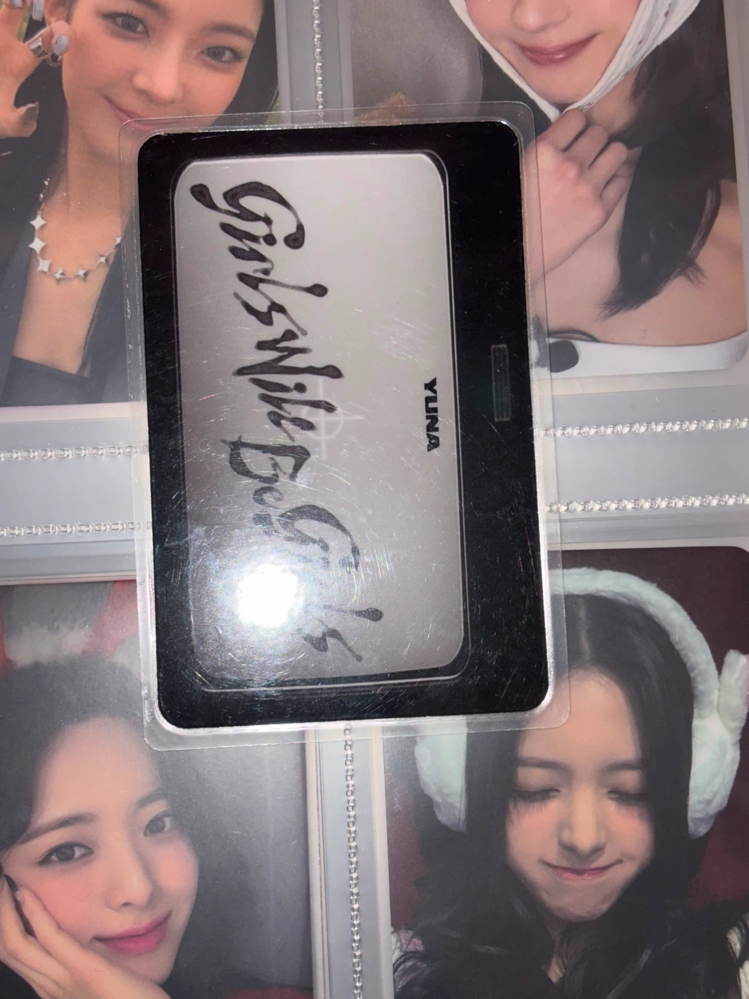 ITZY Yuna ITZY - Yuna - Girls Will Be Girls Album album photocard photobook ver. non-selfie concept photocard listing photo 8