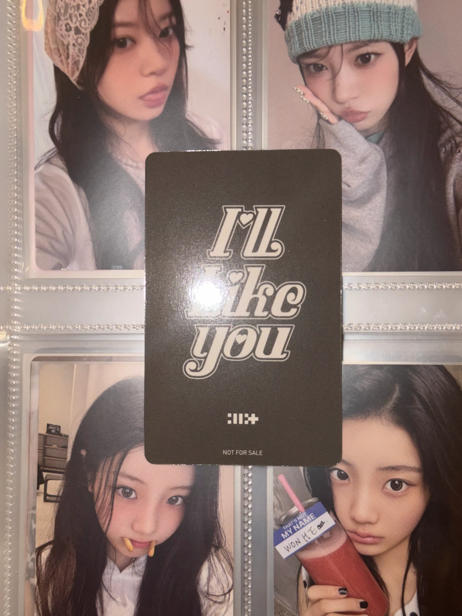 ILLIT Minju ILLIT - I'LL LIKE YOU Album UMS japan (universal music store) lucky draw listing photo 8