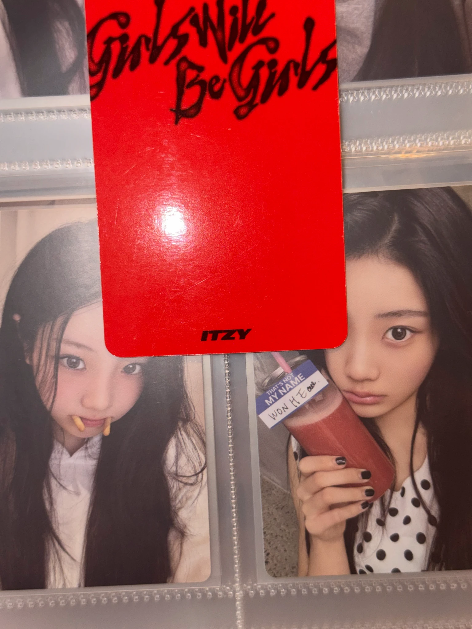 ITZY ITZY - Chaeryeong & Lia - Girls Will Be Girls Album album photocard photobook ver. listing photo 8