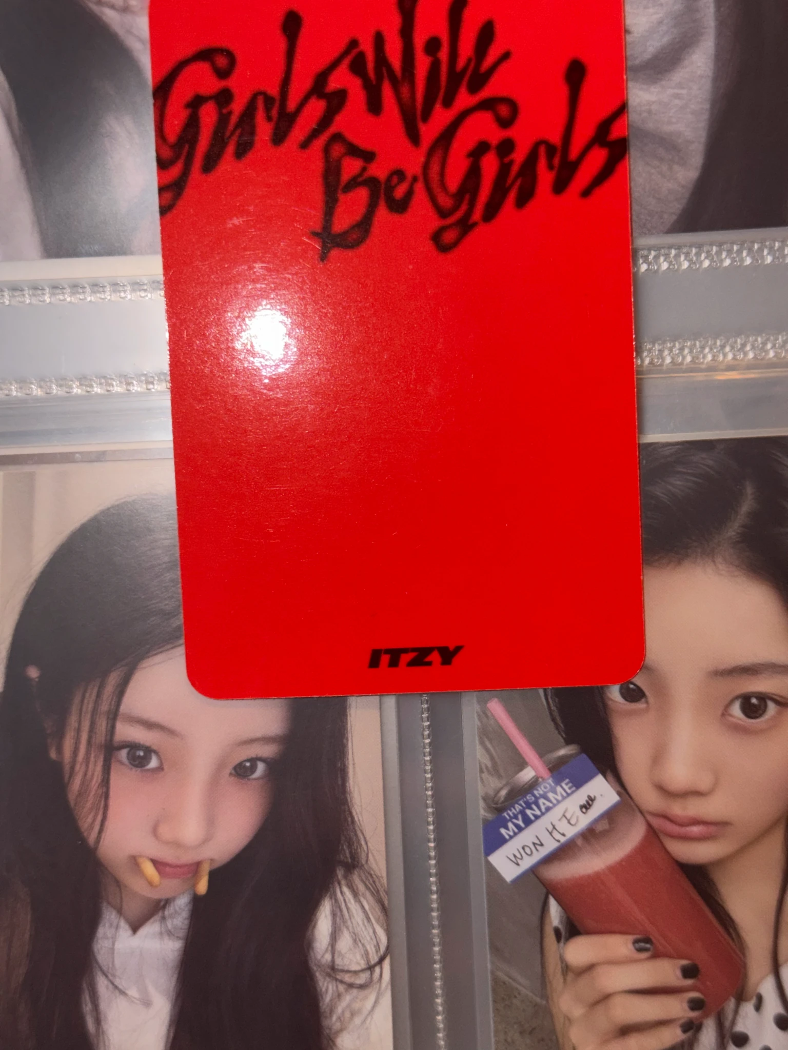 ITZY ITZY - Ryujin & Yuna - Girls Will Be Girls Album album photocard photobook ver. listing photo 8