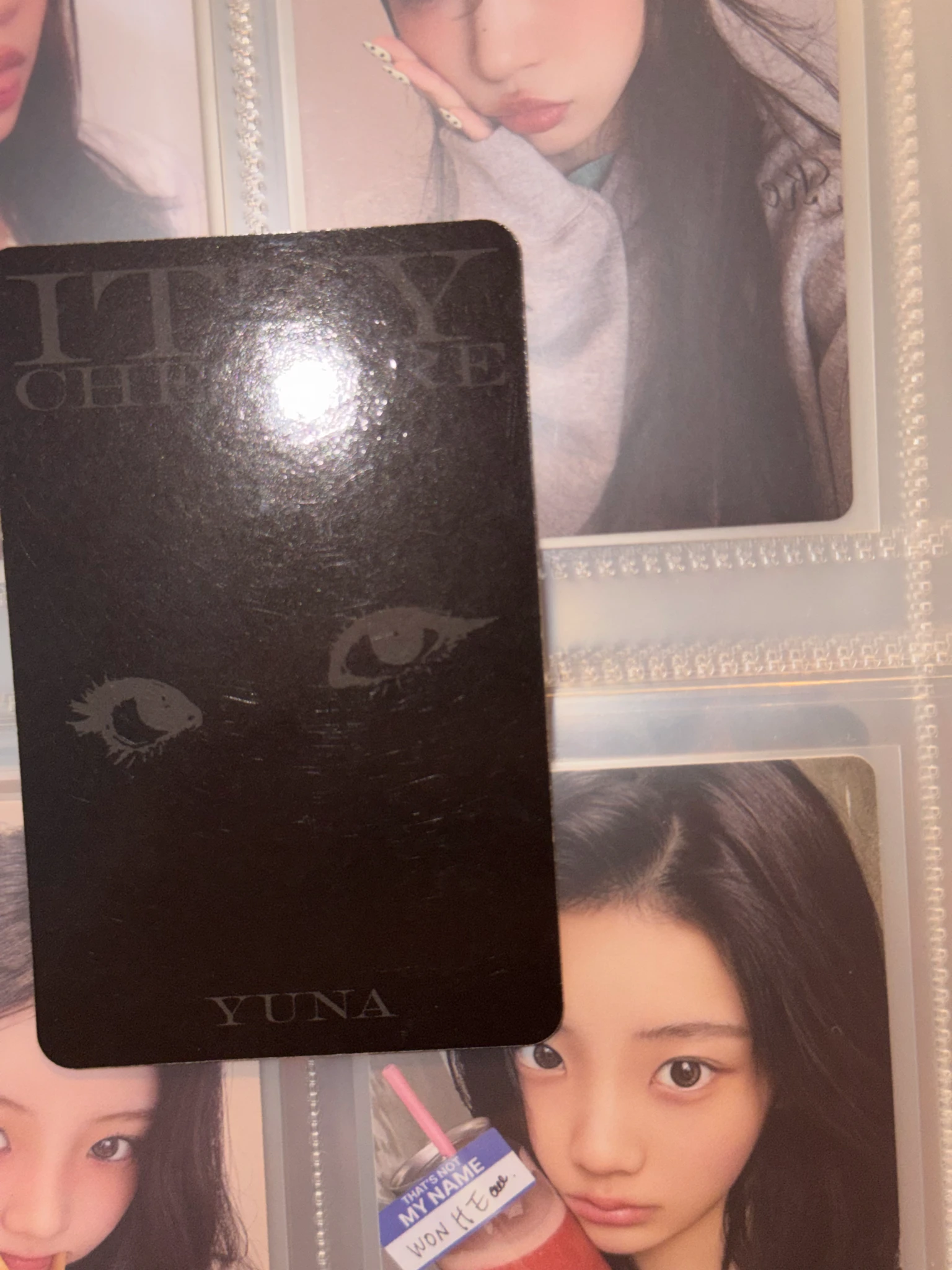 ITZY Yuna ITZY - Yuna - Cheshire Album album photocard standard version listing photo 8