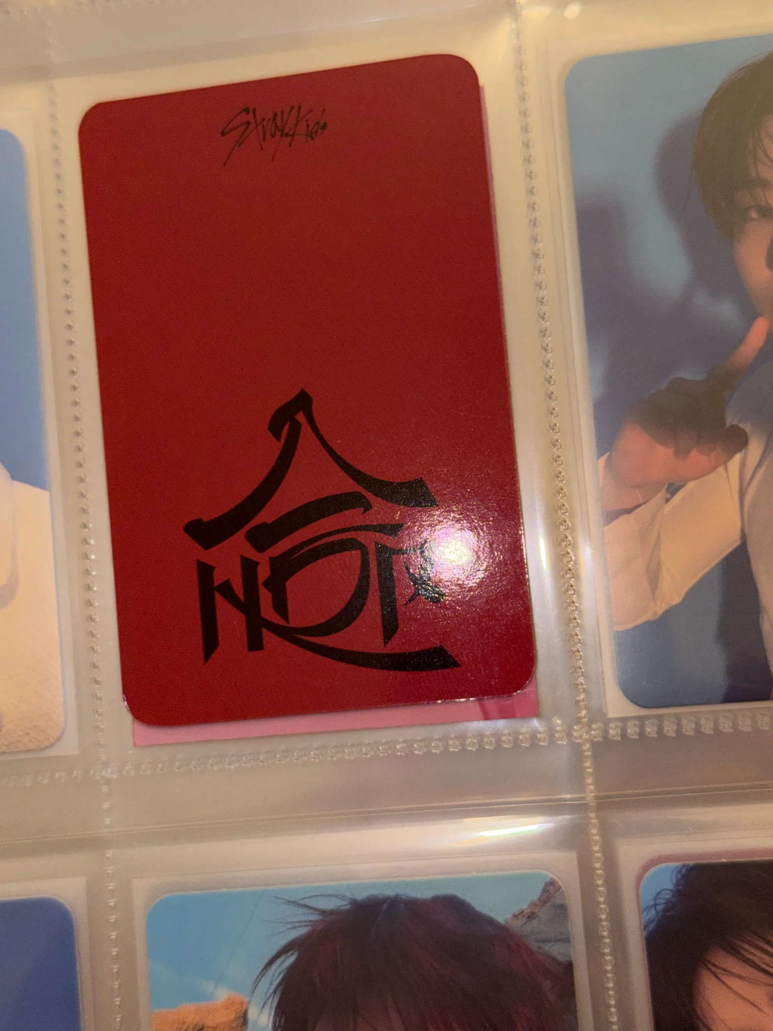 Stray Kids HAN Stray Kids - HAN - HOP Album pre-order benefit (pob) blue dream media (bdm) listing photo 8