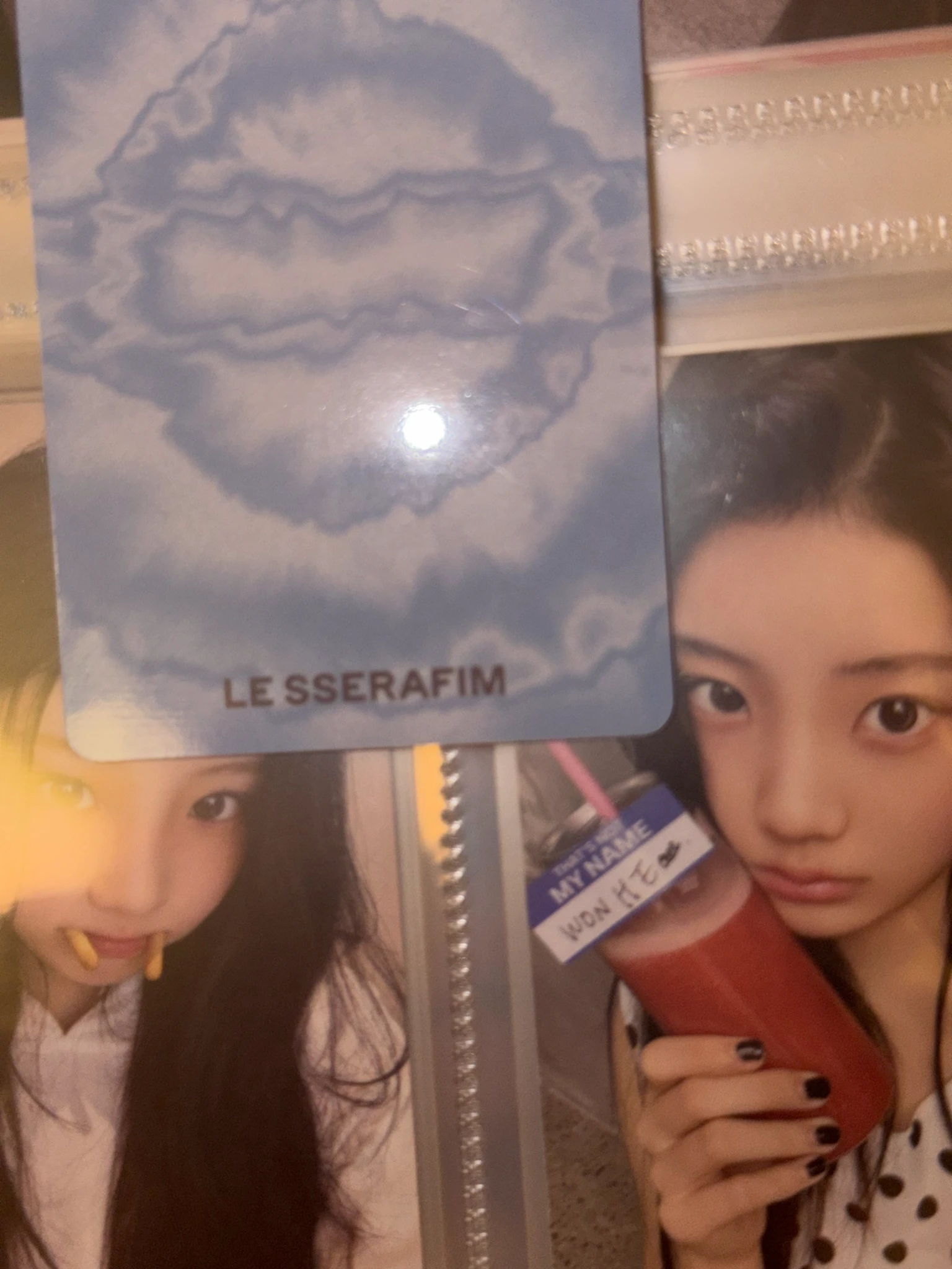 LE SSERAFIM Kazuha LE SSERAFIM - Kazuha - PUREFLOW pt.1 Album weverse japan shop (wvj) pob (pre-order benefit) holographic (hologram) compact version listing photo 8