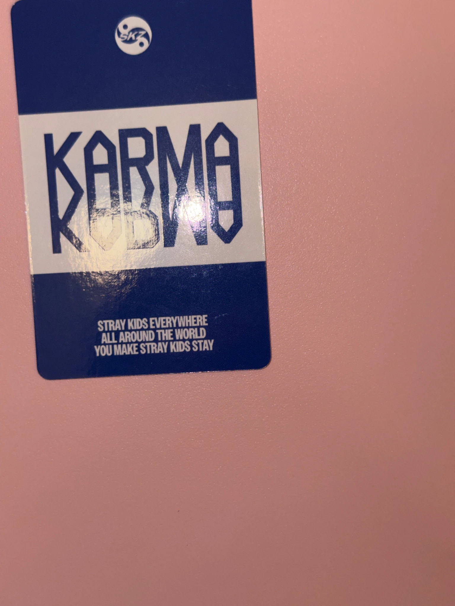 Stray Kids HAN Stray Kids - HAN - KARMA Album fans shop video call fansign listing photo 8