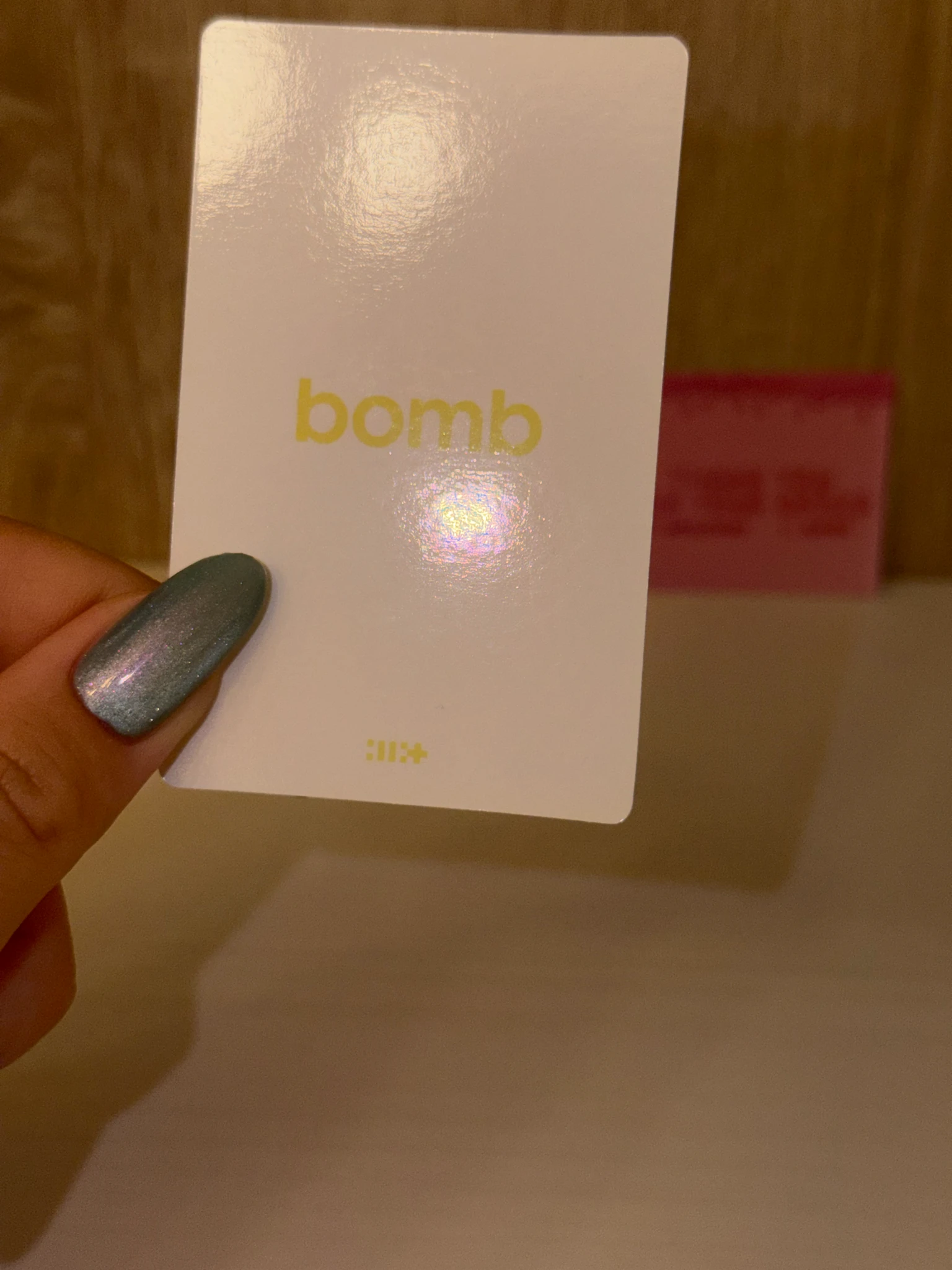 ILLIT Moka ILLIT - MOKA - bomb Album star bomb ver album photocard listing photo 9