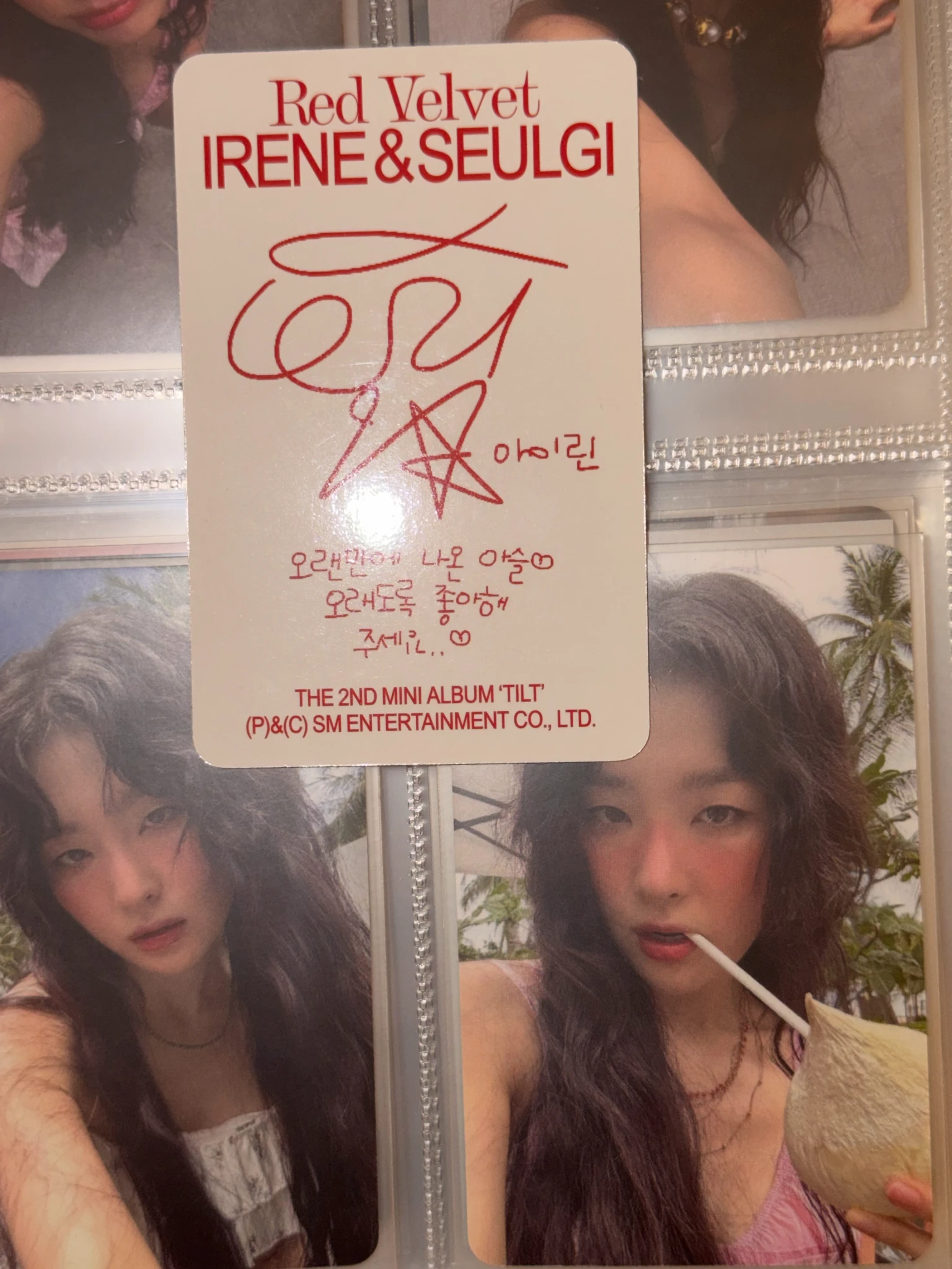 Red Velvet Irene Red Velvet - Irene - Tilt Album photobook version listing photo 9