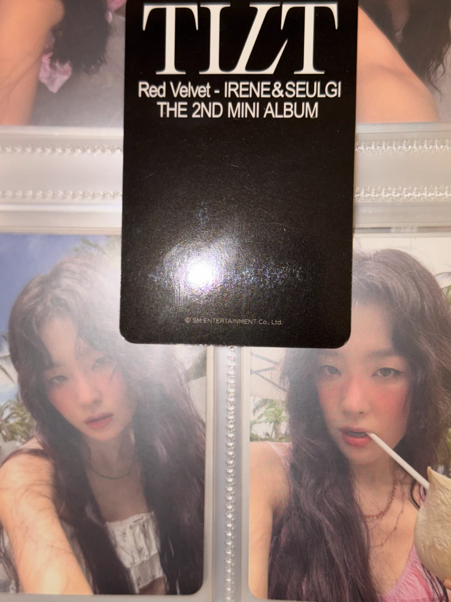 Red Velvet Seulgi Red Velvet - Seulgi - Tilt Album ktown4u fansign listing photo 9