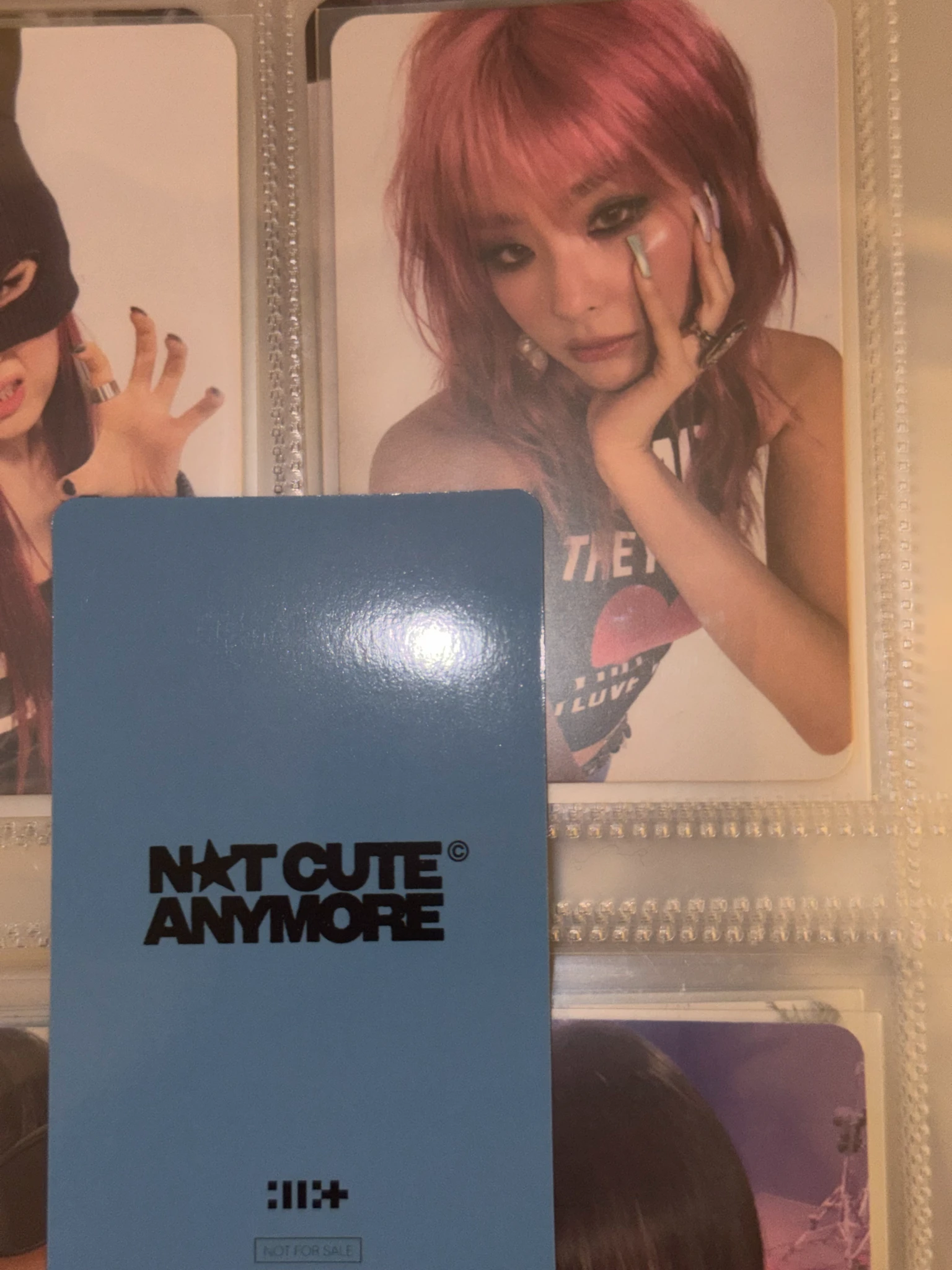 ILLIT Moka ILLIT - NOT CUTE ANYMORE Album UMS japan (universal music store) pre-order benefit (pob) listing photo 9