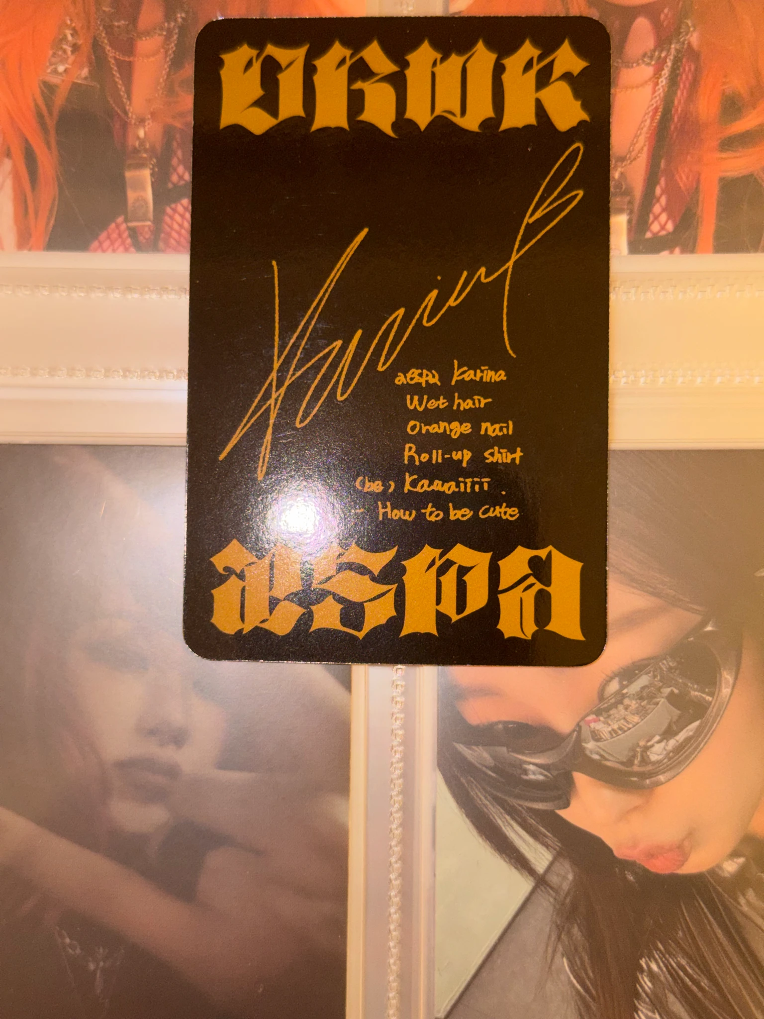 aespa Karina AESPA - Karina - Dirty Work (Target exclusive, Dirty Case ver.) listing photo 9