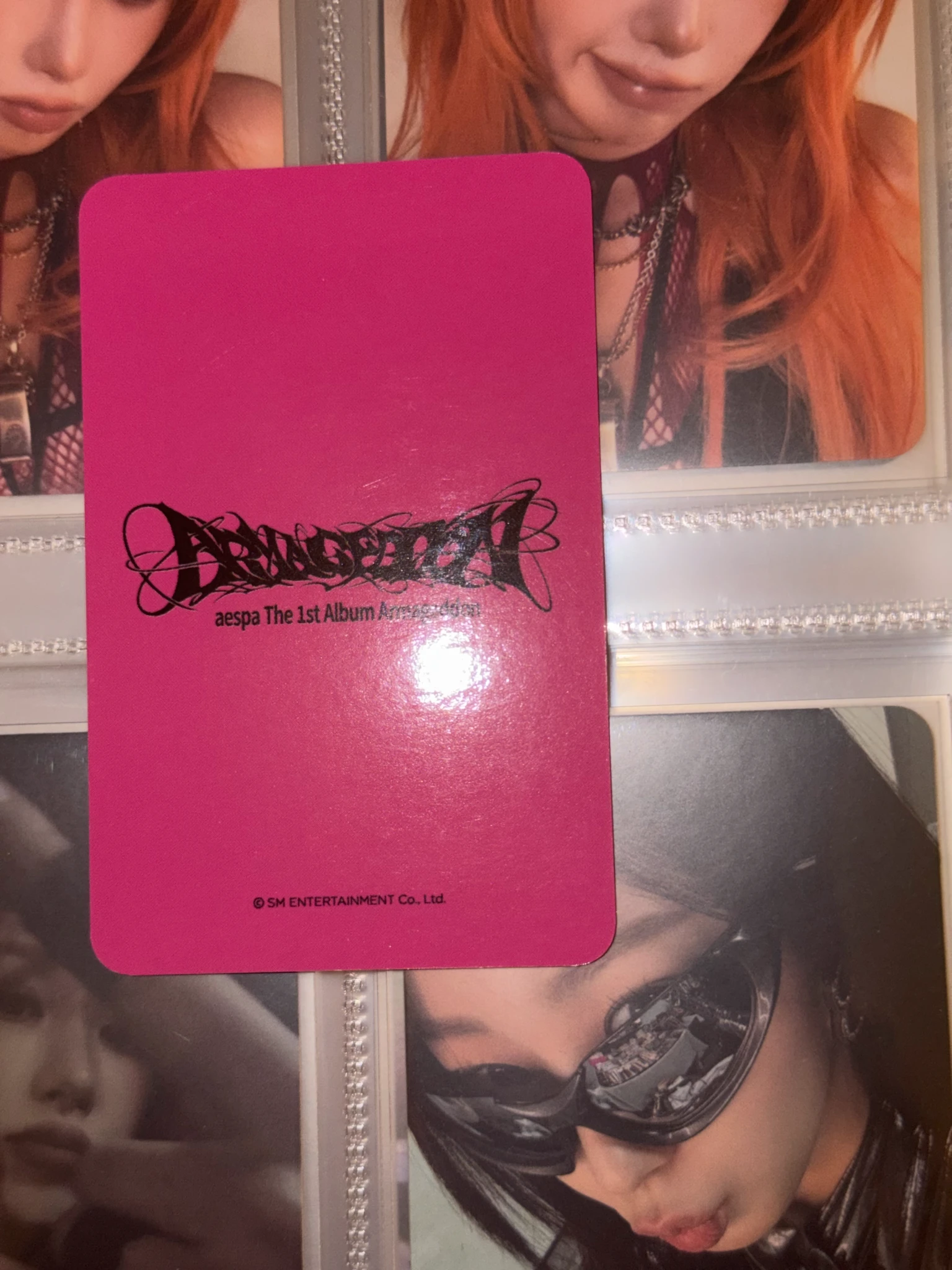 aespa Giselle aespa - Giselle - Armageddon Album withmuu lucky draw listing photo 9