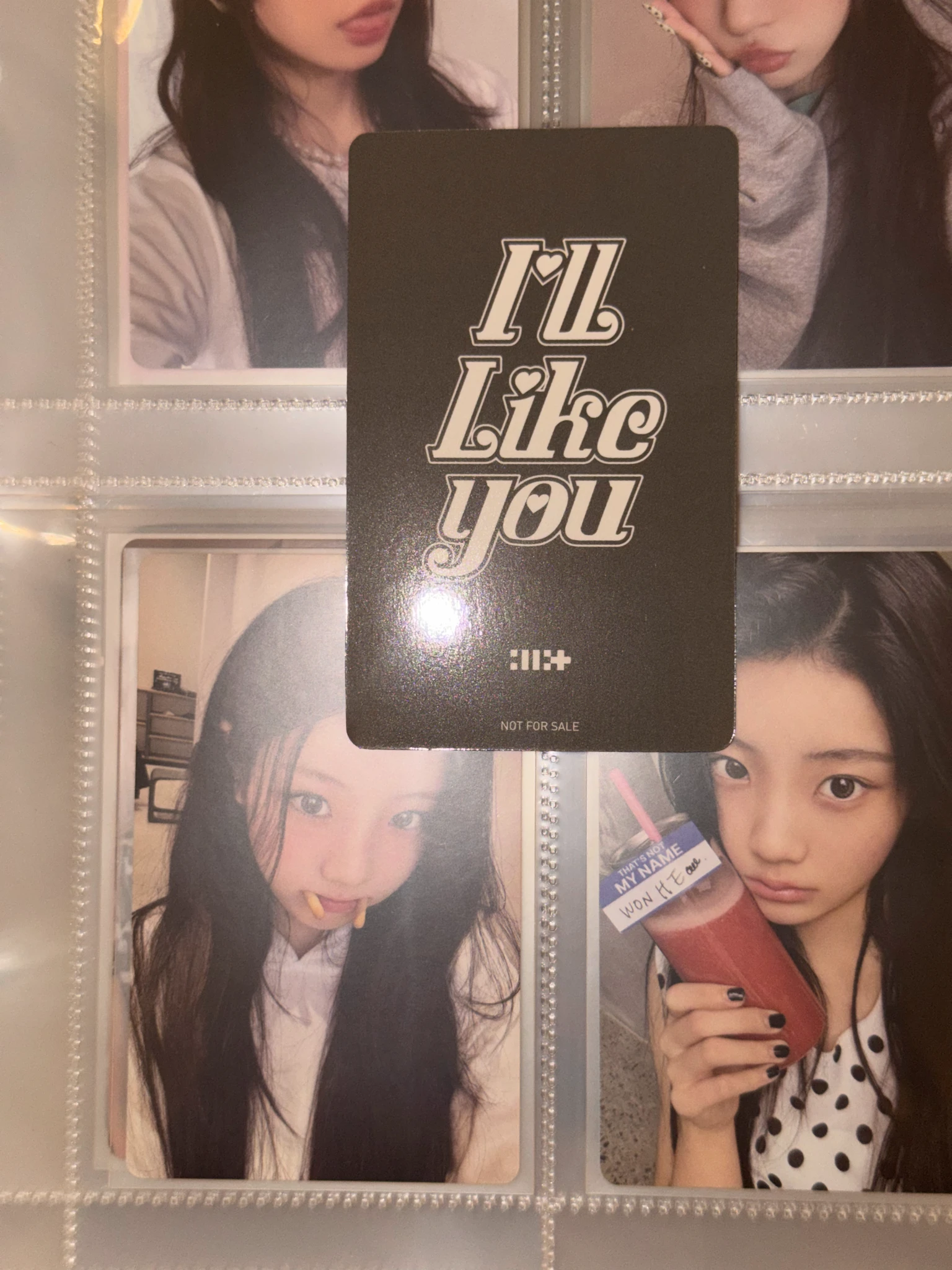 ILLIT Minju ILLIT - I'LL LIKE YOU Album UMS japan (universal music store) lucky draw listing photo 9