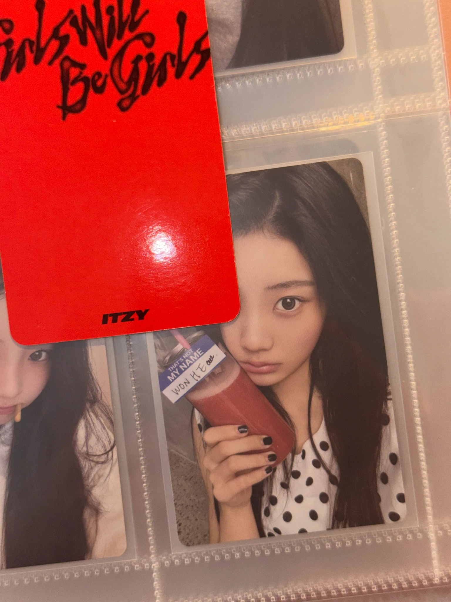 ITZY ITZY - Chaeryeong & Lia - Girls Will Be Girls Album album photocard photobook ver. listing photo 9