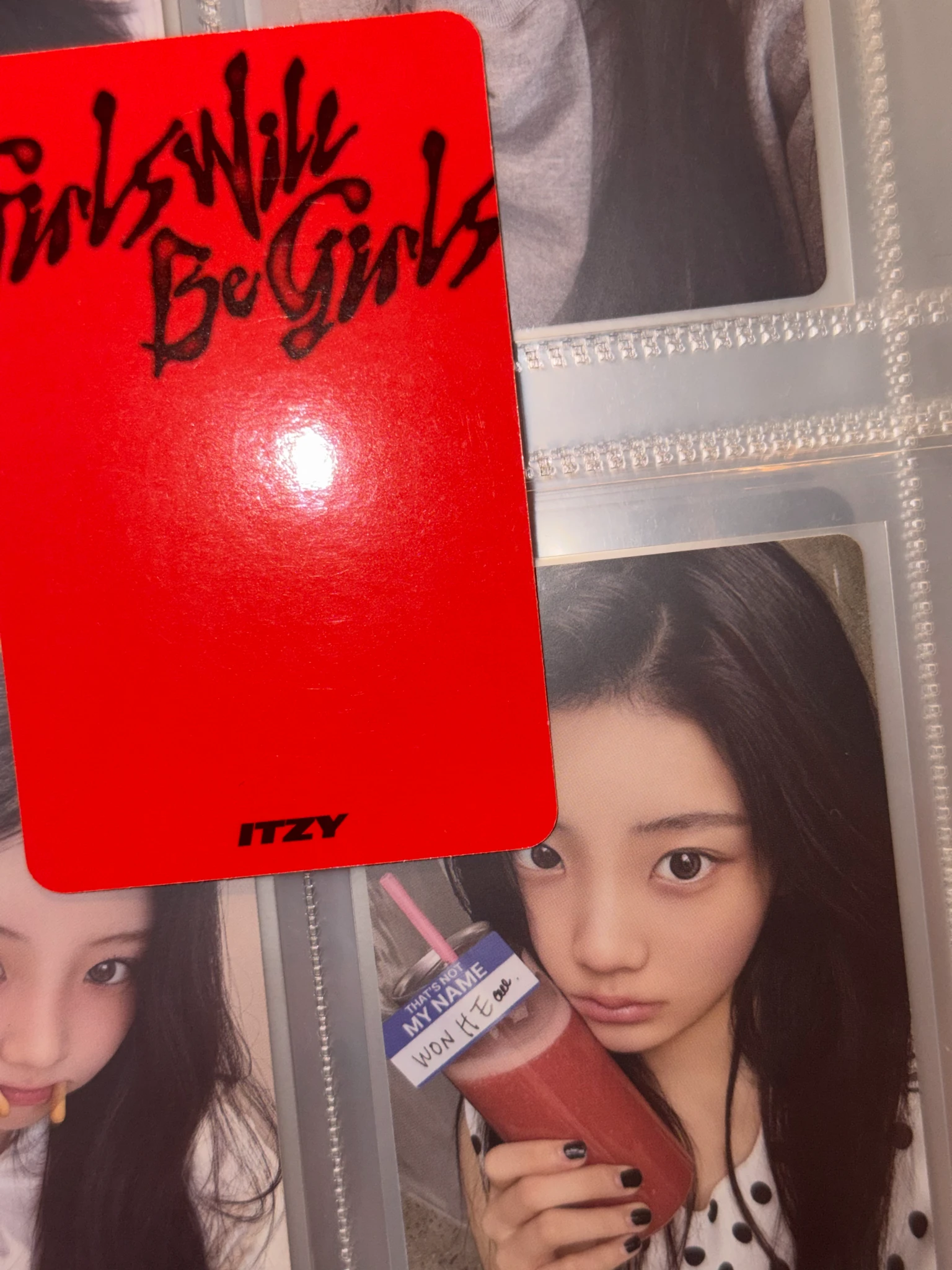 ITZY ITZY - Ryujin & Yuna - Girls Will Be Girls Album album photocard photobook ver. listing photo 9