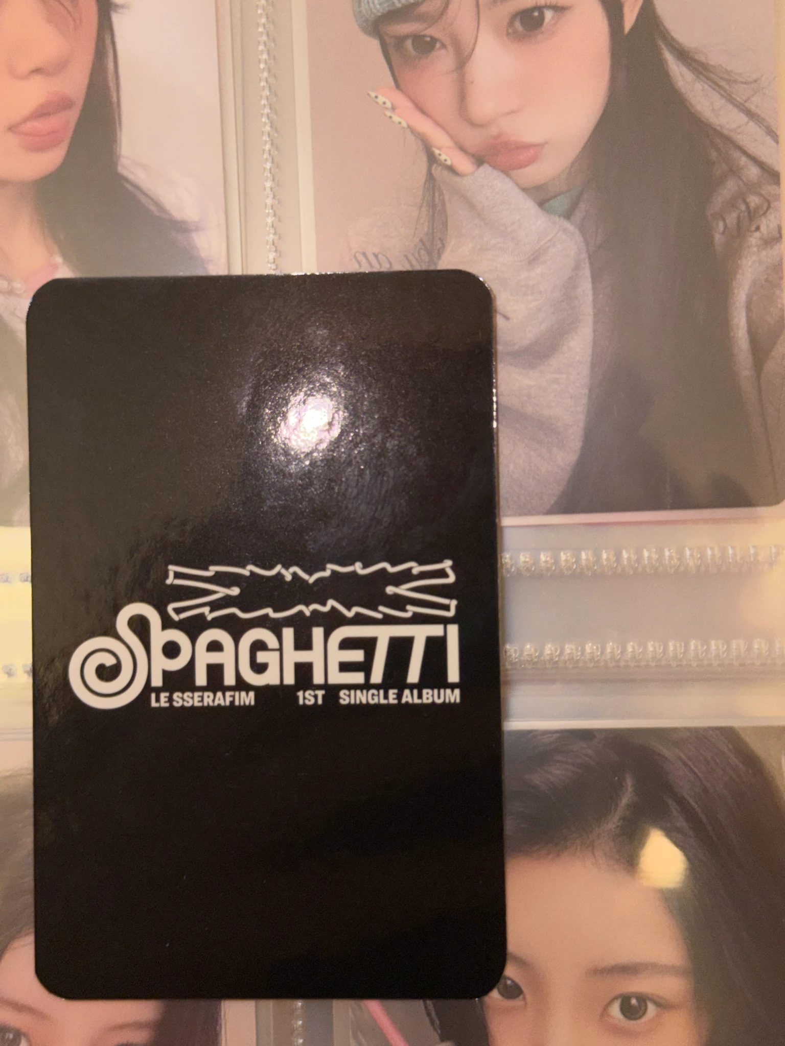 LE SSERAFIM Sakura LE SSERAFIM - Sakura - SPAGHETTI Album music korea fansign listing photo 9
