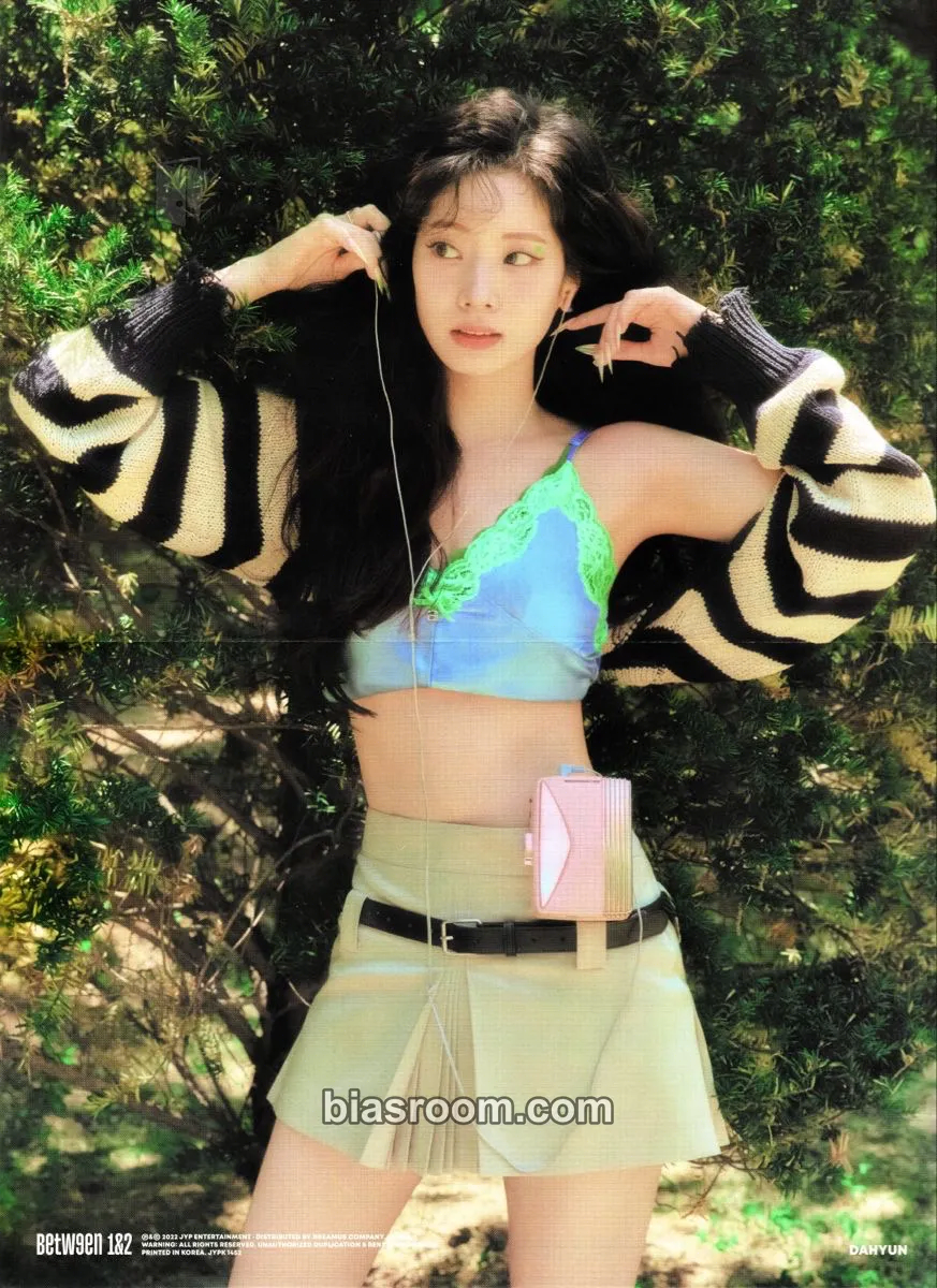 Dahyun BETWEEN 1&2 Photocard - TWICE - TWICE K-pop photocard