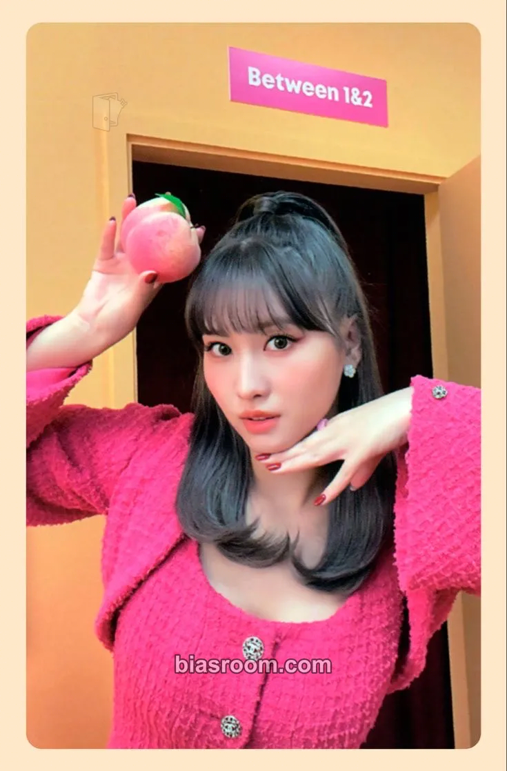 Momo BETWEEN 1&2 Photocard - TWICE - TWICE K-pop photocard