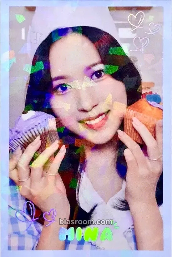 Mina Happy TWICE & ONCE Day! (6th Anniversary) Photocard - TWICE - TWICE K-pop photocard