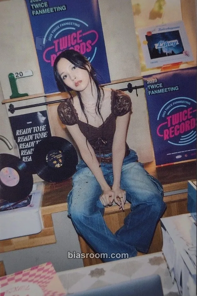 Mina Once Again (8th Anniversary) Photocard - TWICE - TWICE K-pop photocard