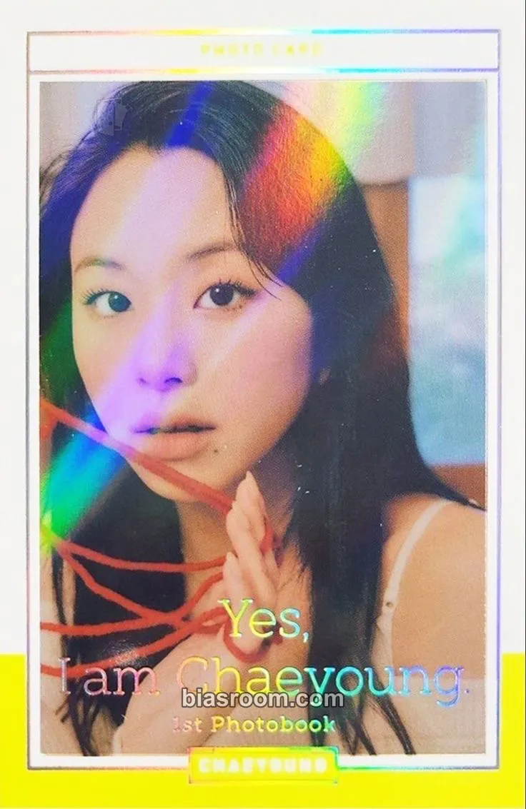 Chaeyoung TWICE Photobook Yes, I am Photocard - TWICE - TWICE K-pop photocard