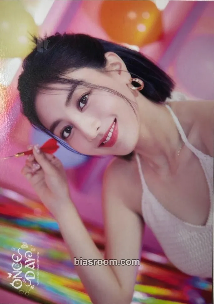 Jihyo ONCE DAY Photocard - TWICE - TWICE K-pop photocard