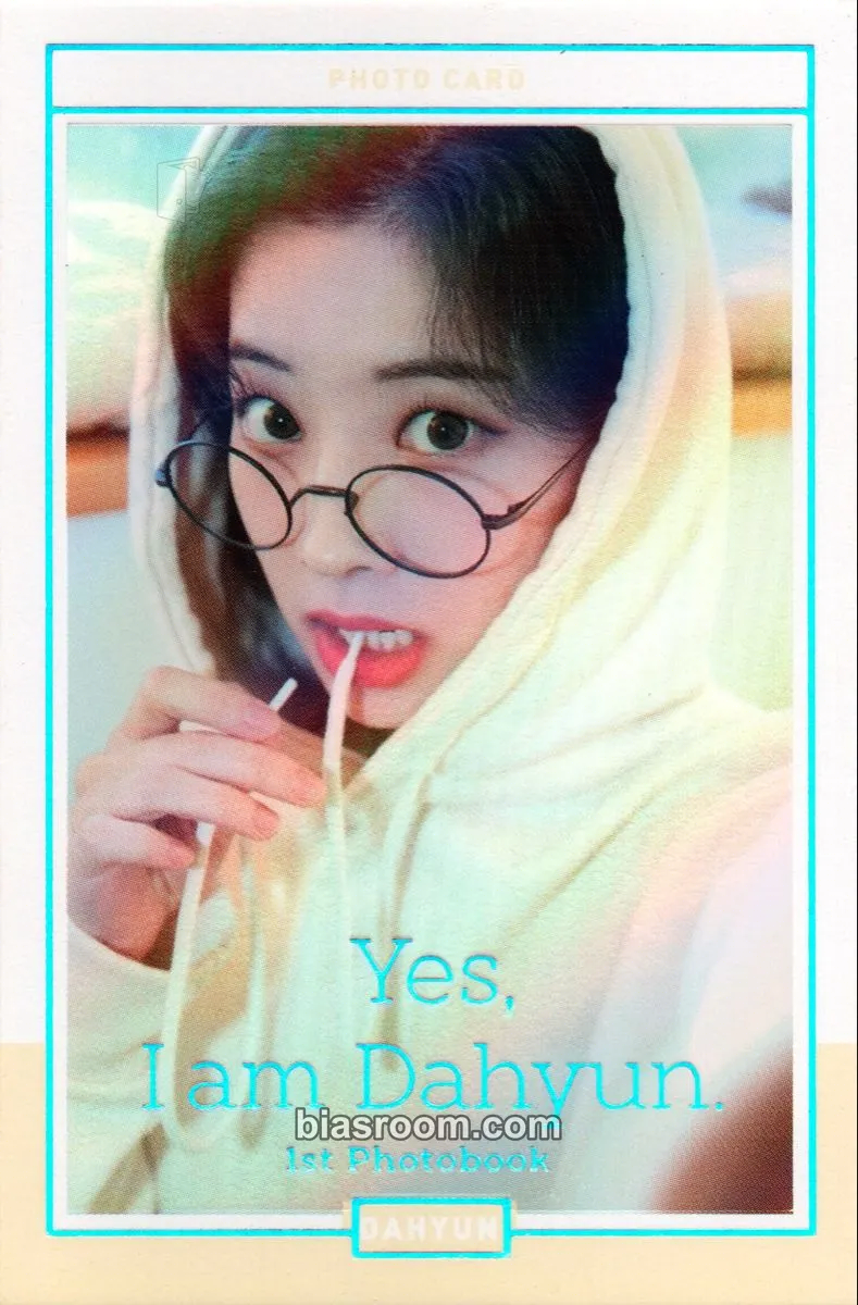 Dahyun TWICE Photobook Yes, I am Photocard - TWICE - TWICE K-pop photocard