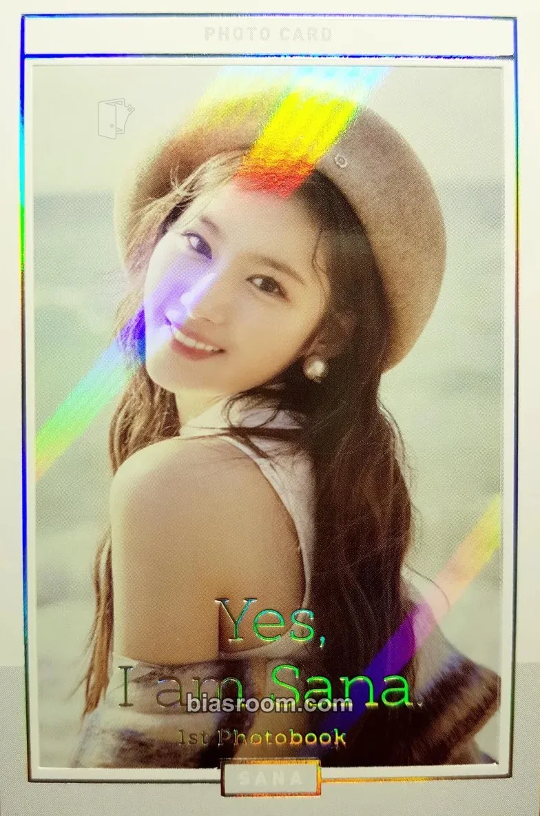 Sana TWICE Photobook Yes, I am Photocard - TWICE - TWICE K-pop photocard