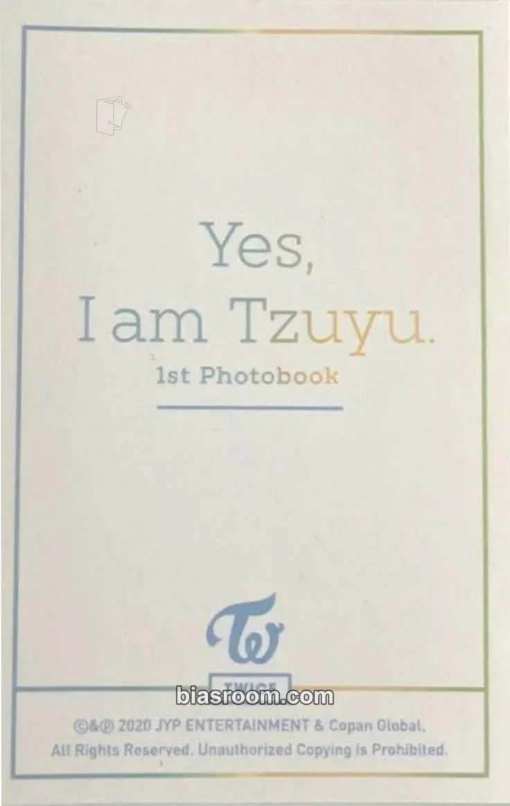 Tzuyu “Yes, I Am” Photobooks 小卡- TWICE | Bias Room