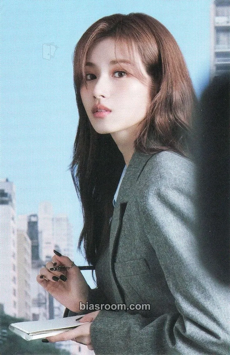 Sana 2024 Season’s Greetings: Twice News Room Photocard - TWICE - TWICE K-pop photocard