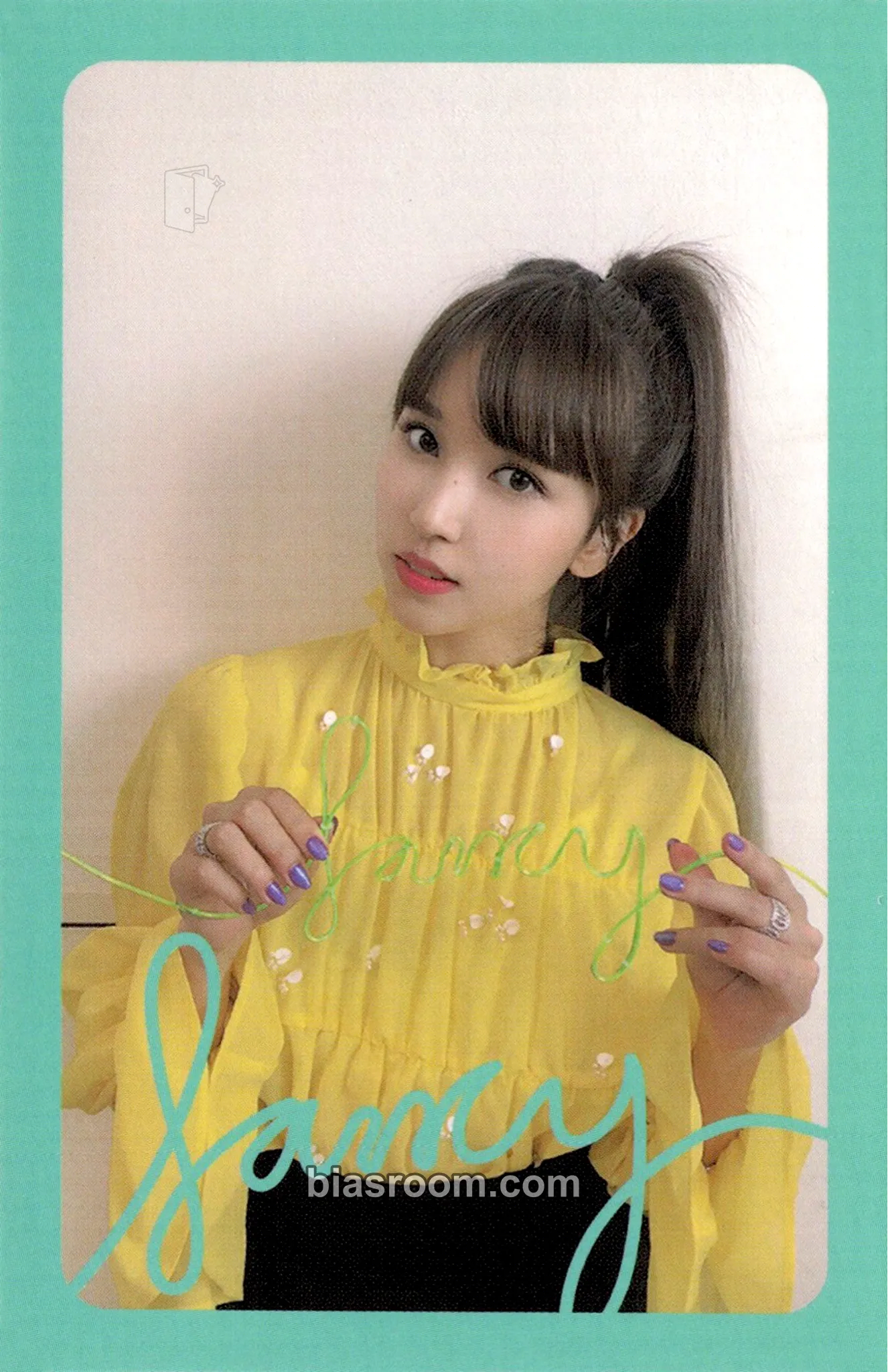 Mina FANCY YOU Photocard - TWICE - TWICE K-pop photocard